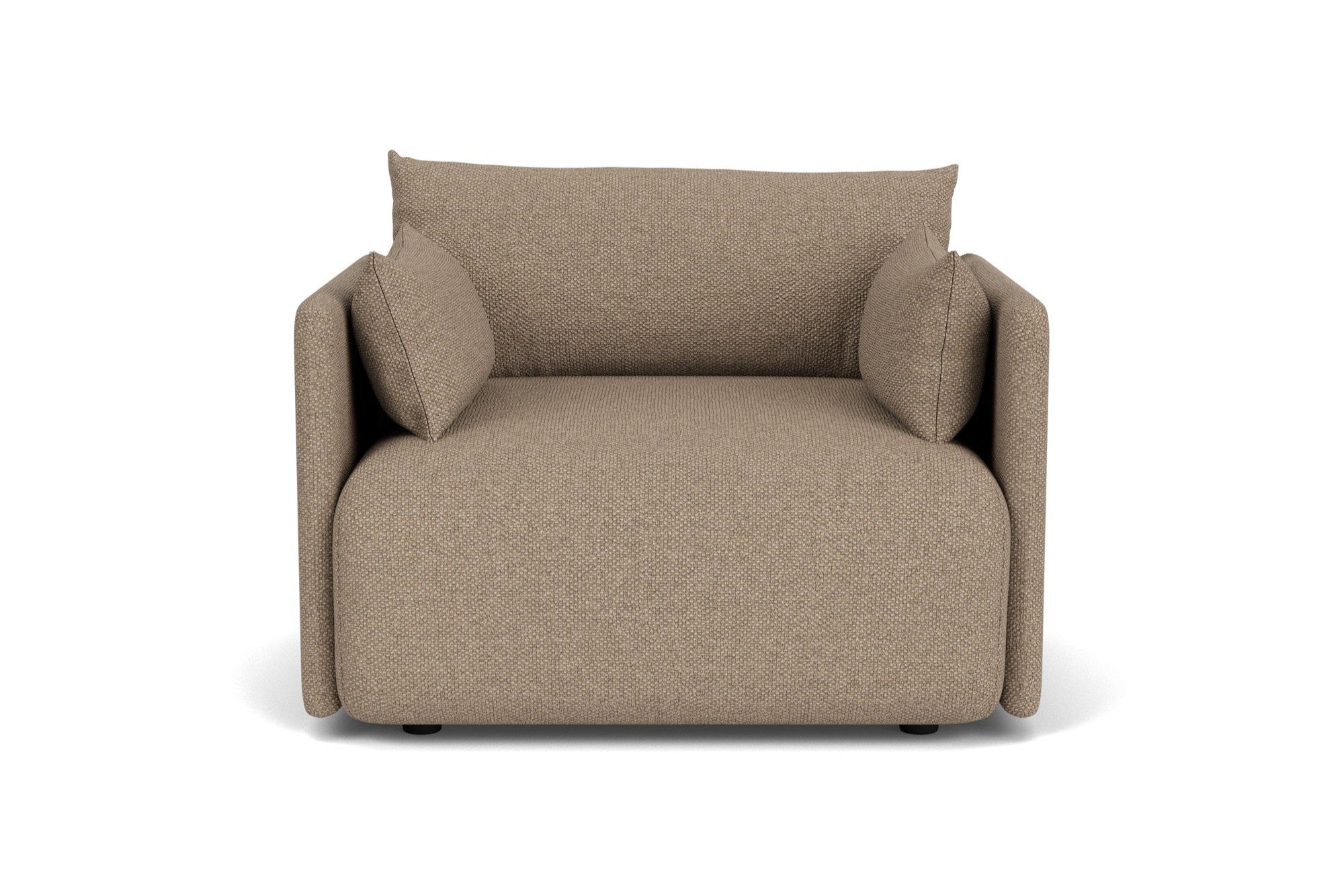 OFFSET brown armchair