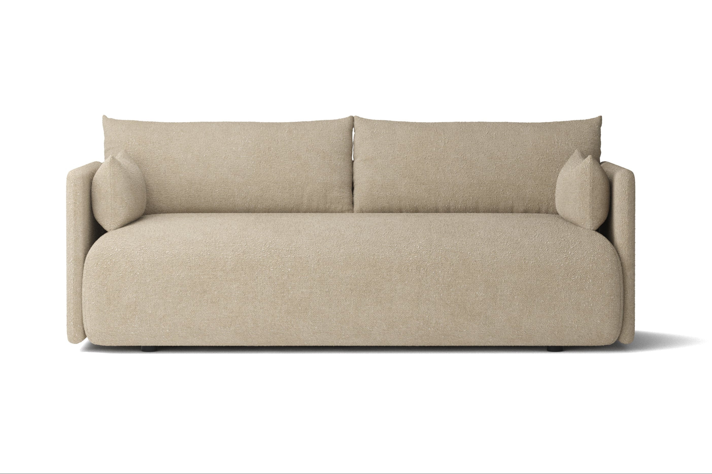 2-seater OFFSET sofa beige