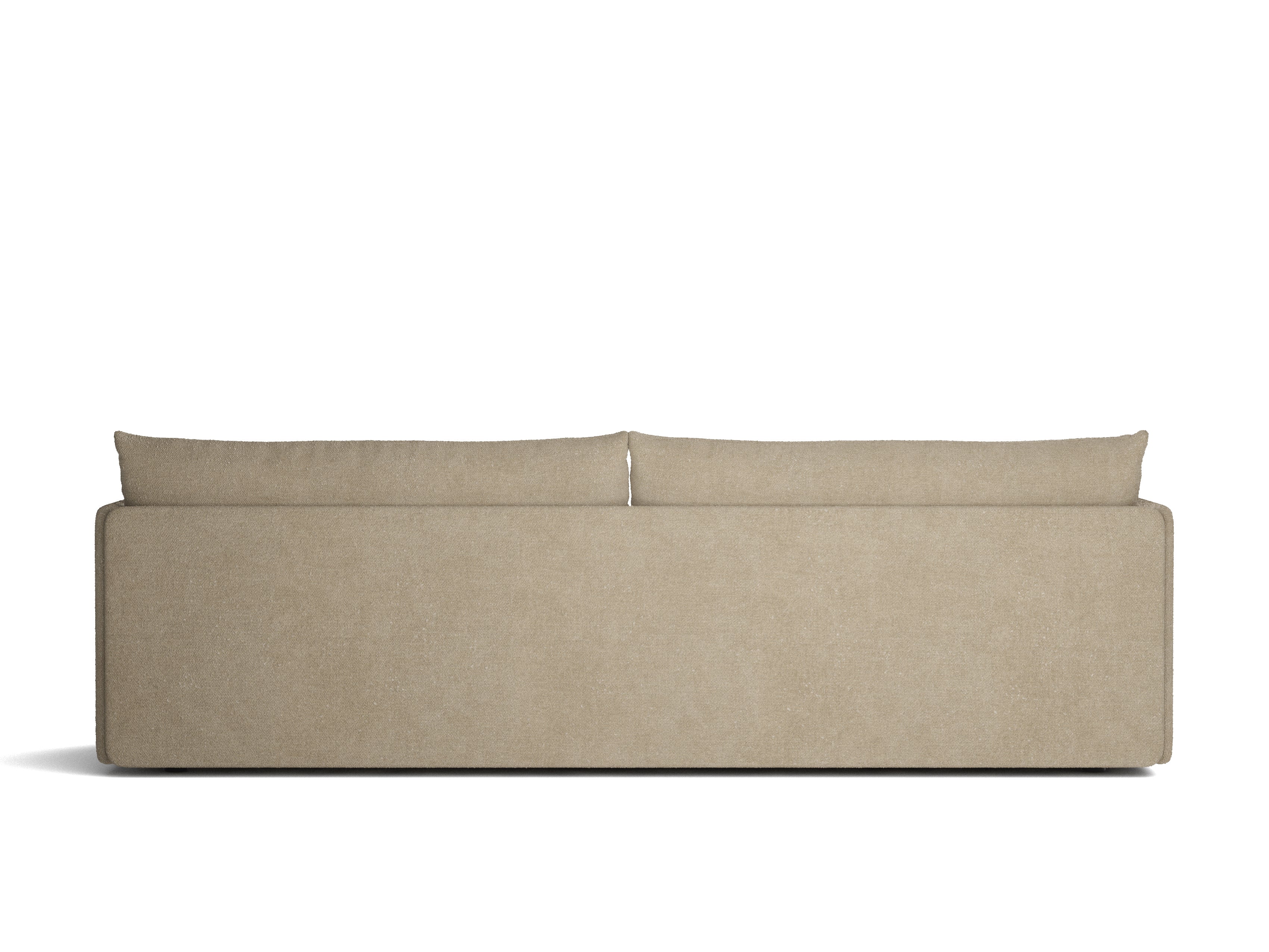 3-seater OFFSET sofa beige