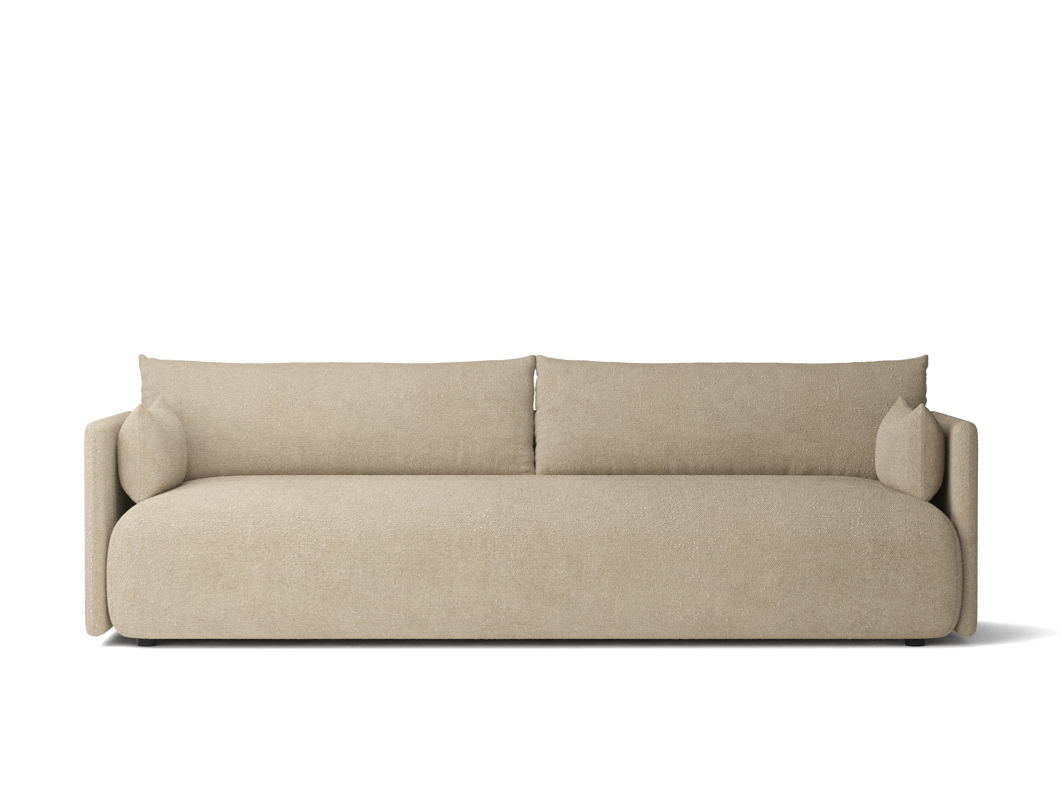 3-seater OFFSET sofa beige