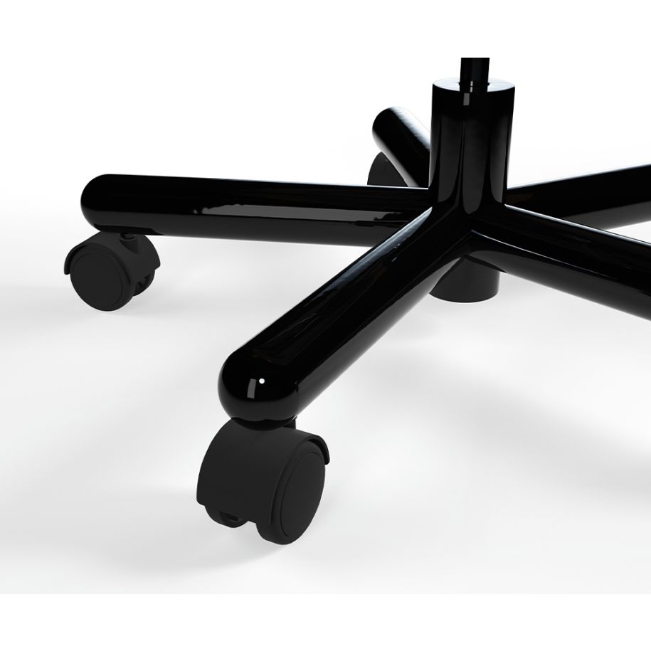 Kancelárske kreslo čalúnené FAT čierna základňa