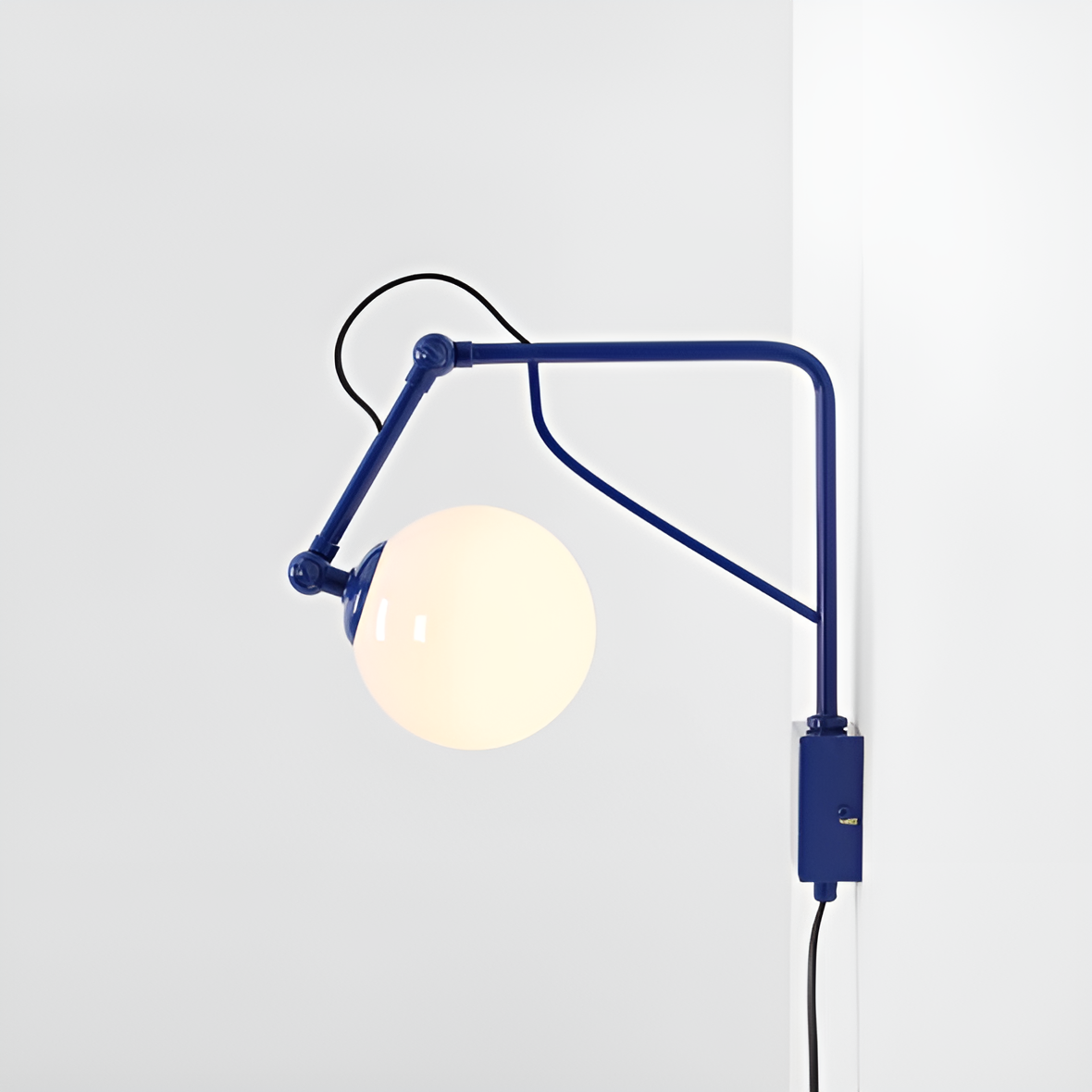 Adjustable Wall Lamp with Arm SOHO COBALT Blue