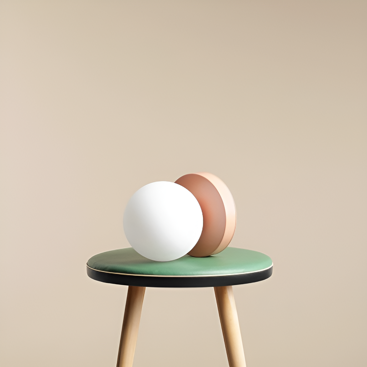 Pink Ball table lamp