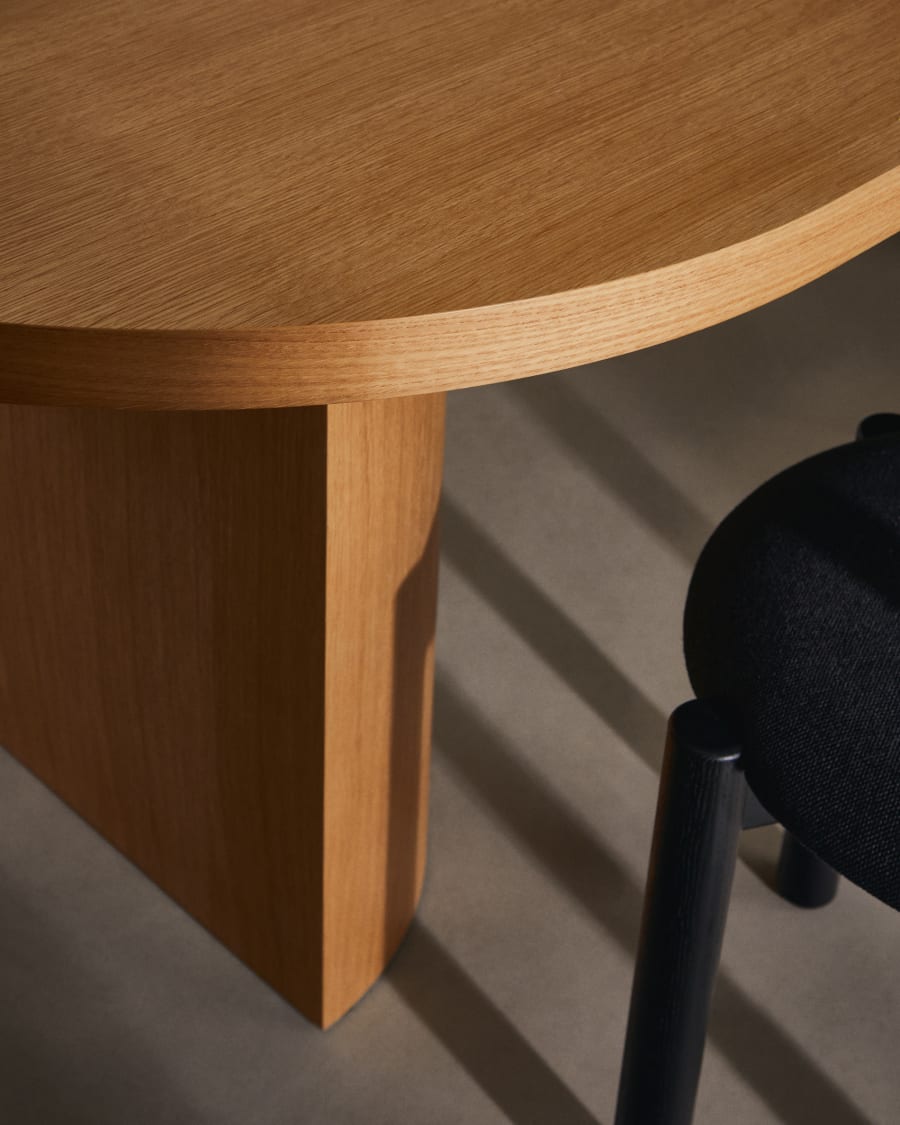 Stôl NEALY dýha z duba