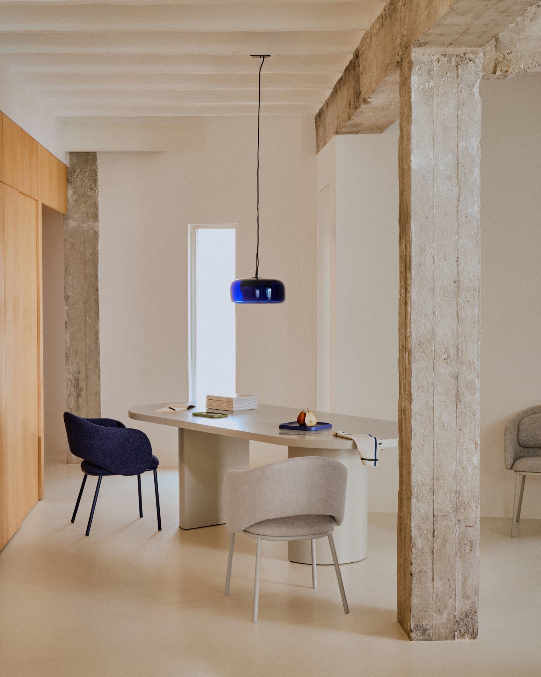 Stolička IDAIRA béžový šenil