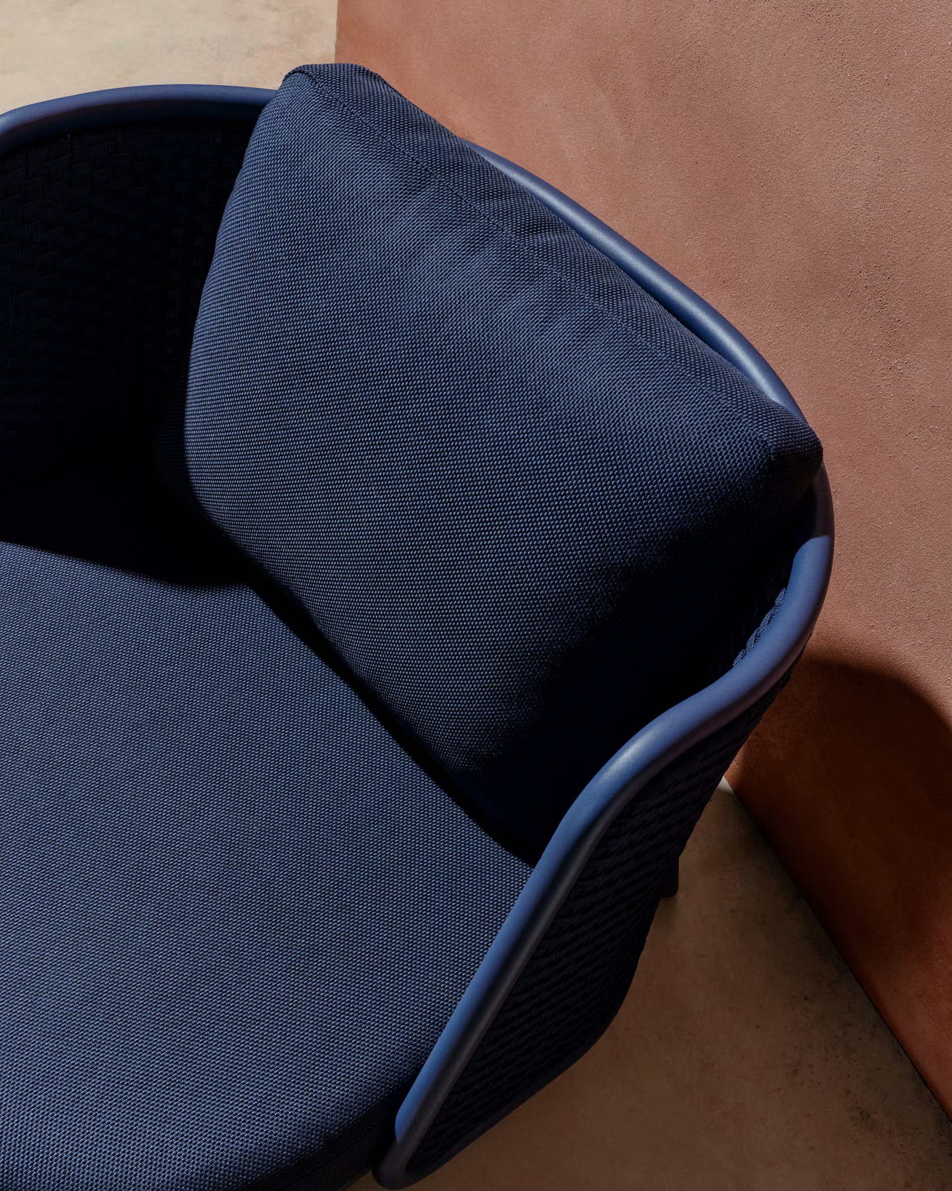 Záhradné kreslo SEDALIS modré