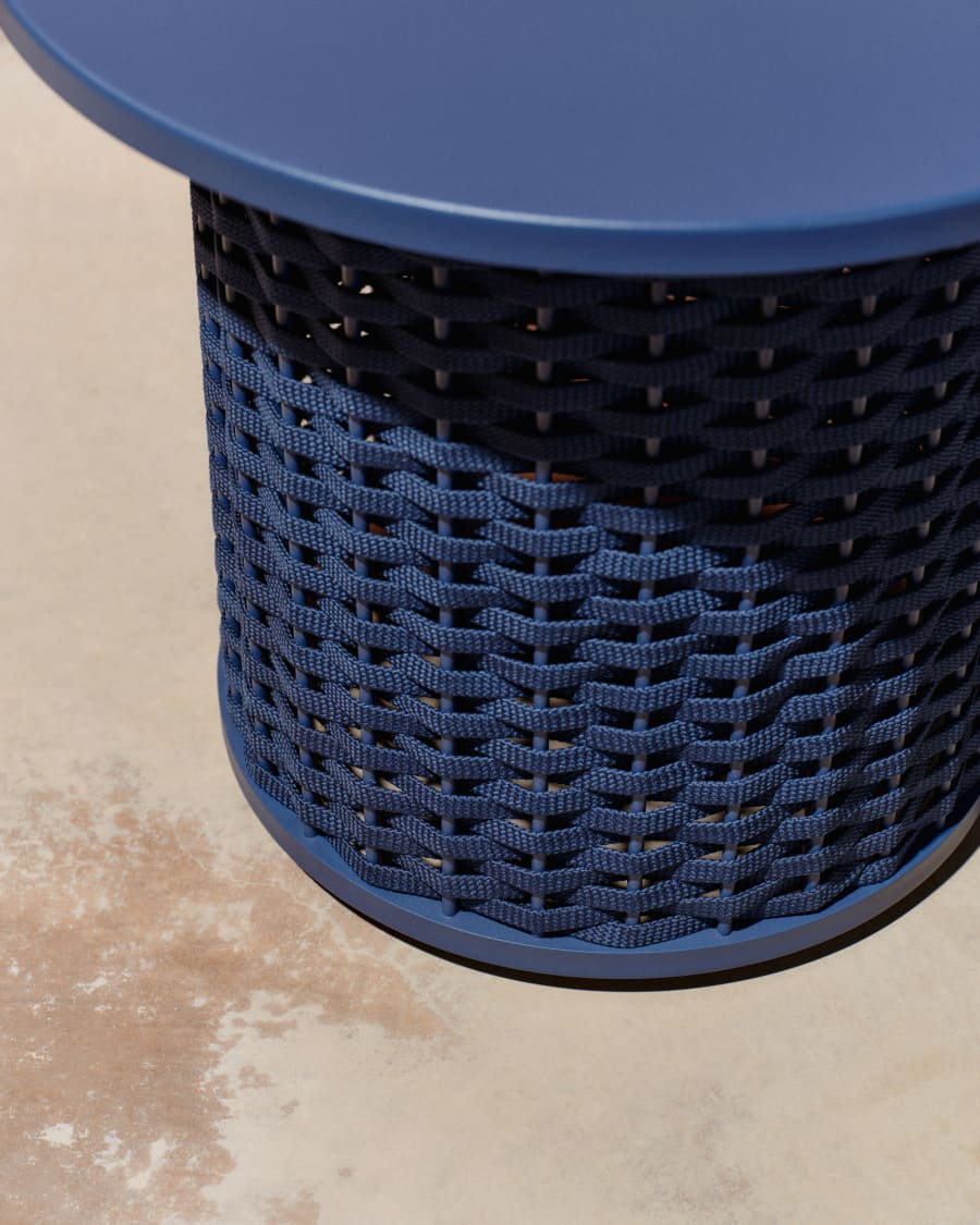 Záhradný stolík SEDALIS modrý