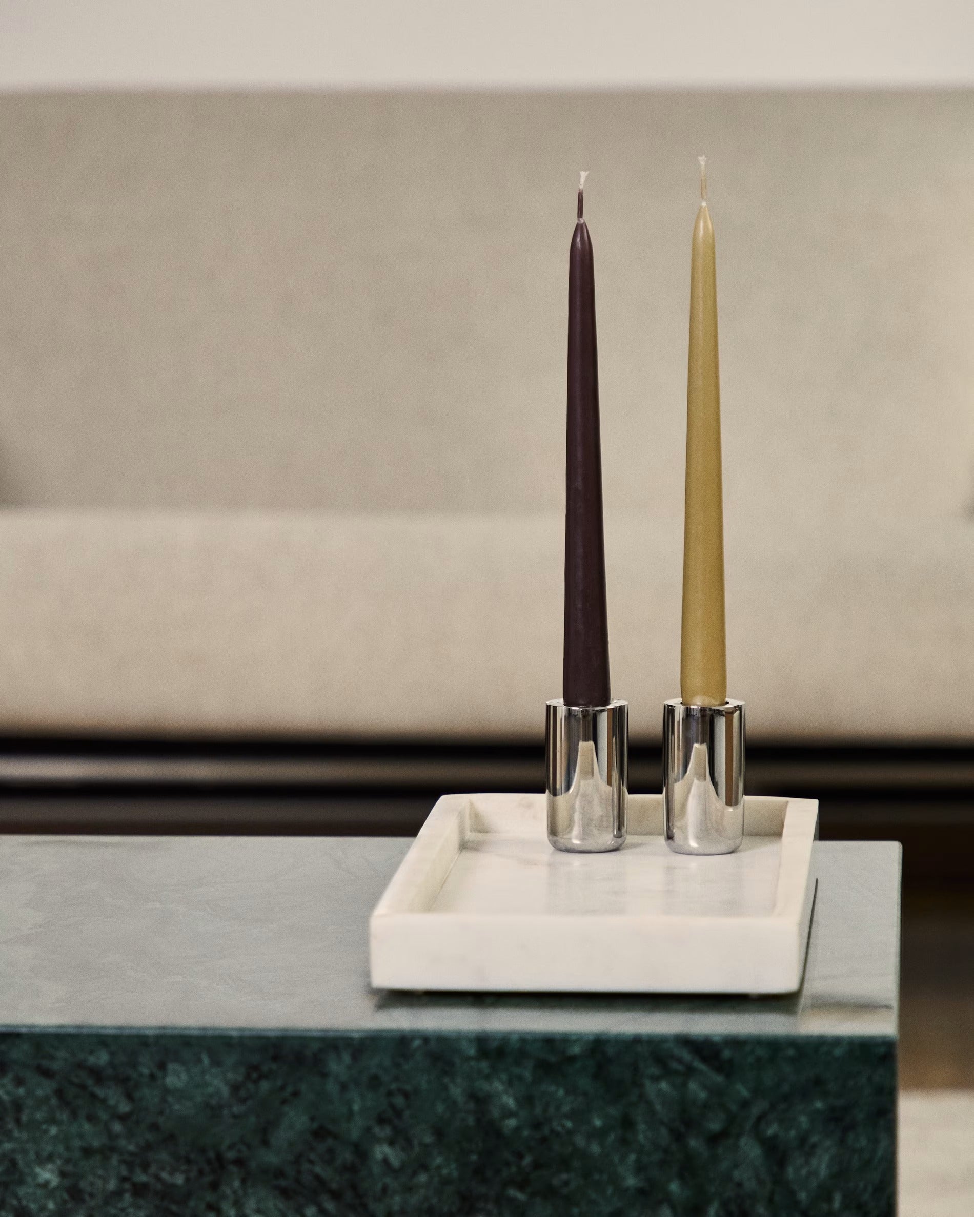 Tácka SERELA biely mramor