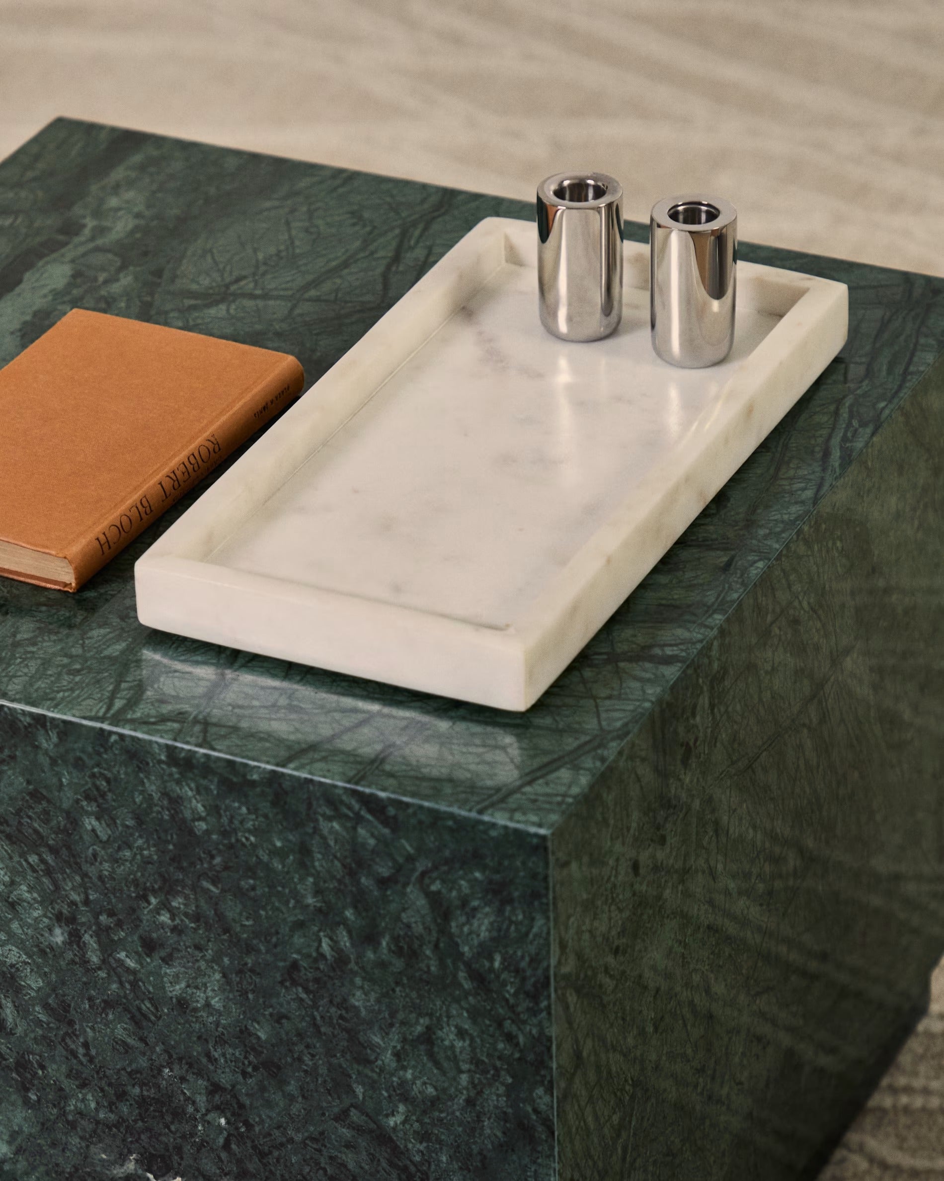 Tácka SERELA biely mramor