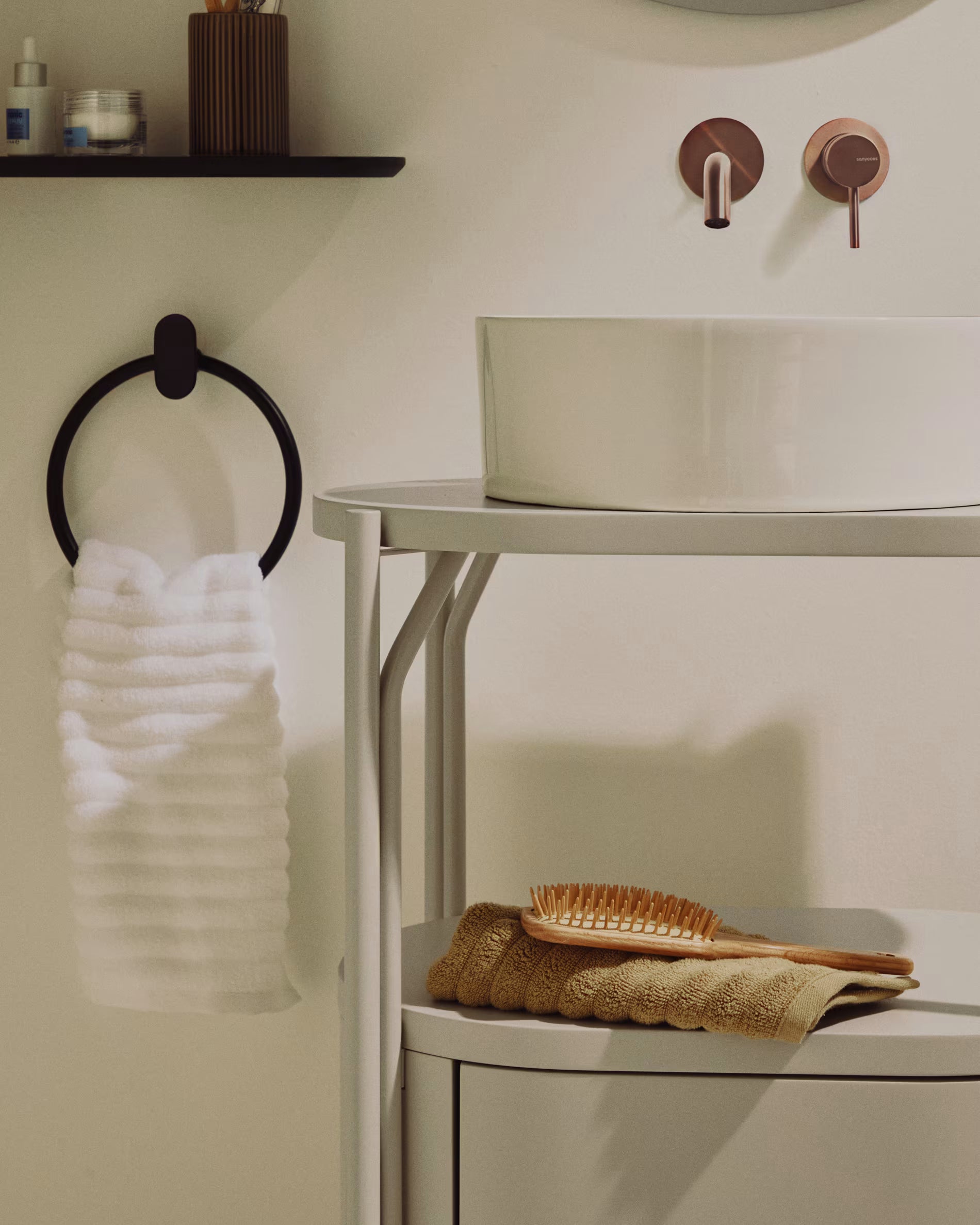 Kúpeľňová skrinka ARELY béžová