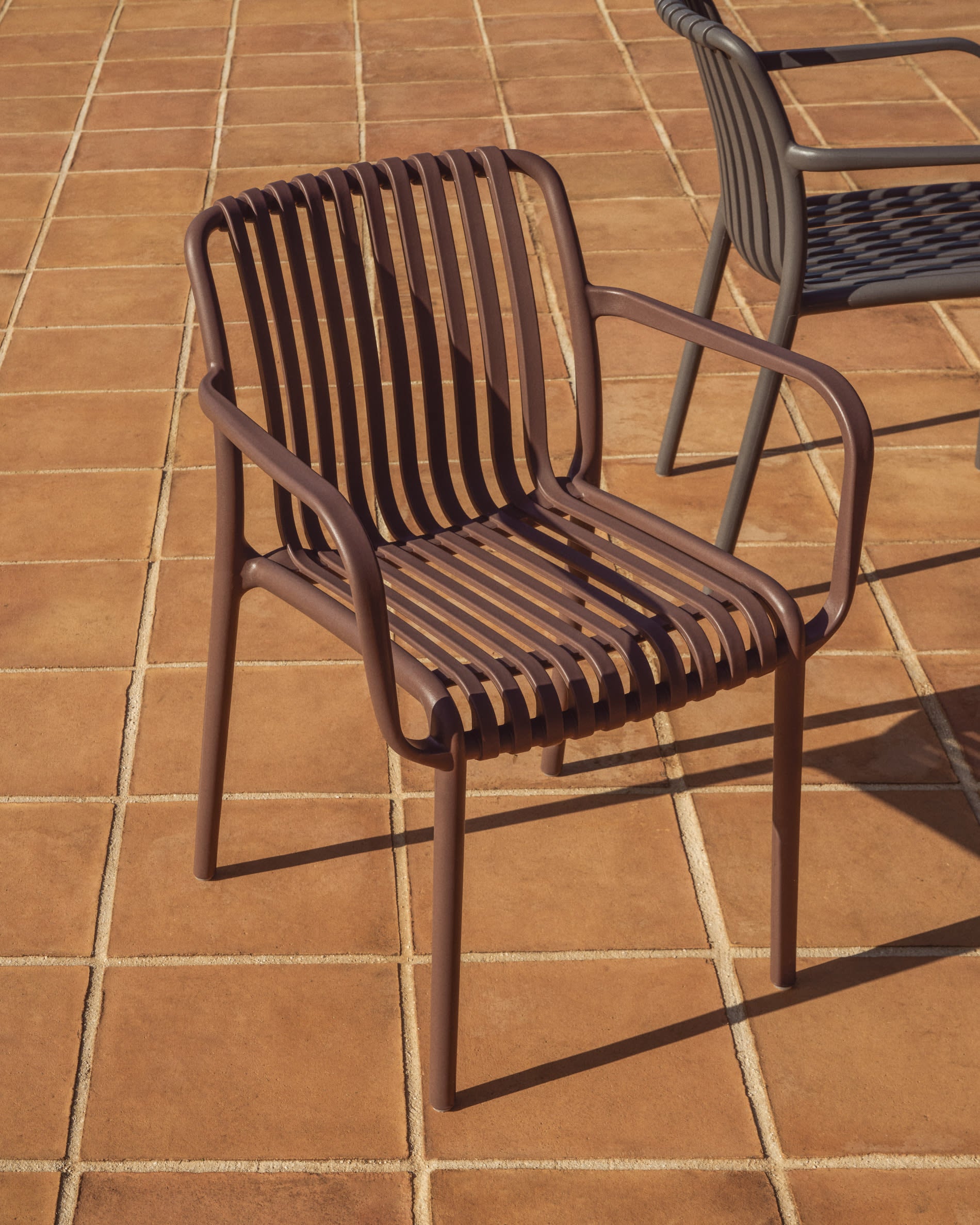 ISABELLINI Brown Garden Chair