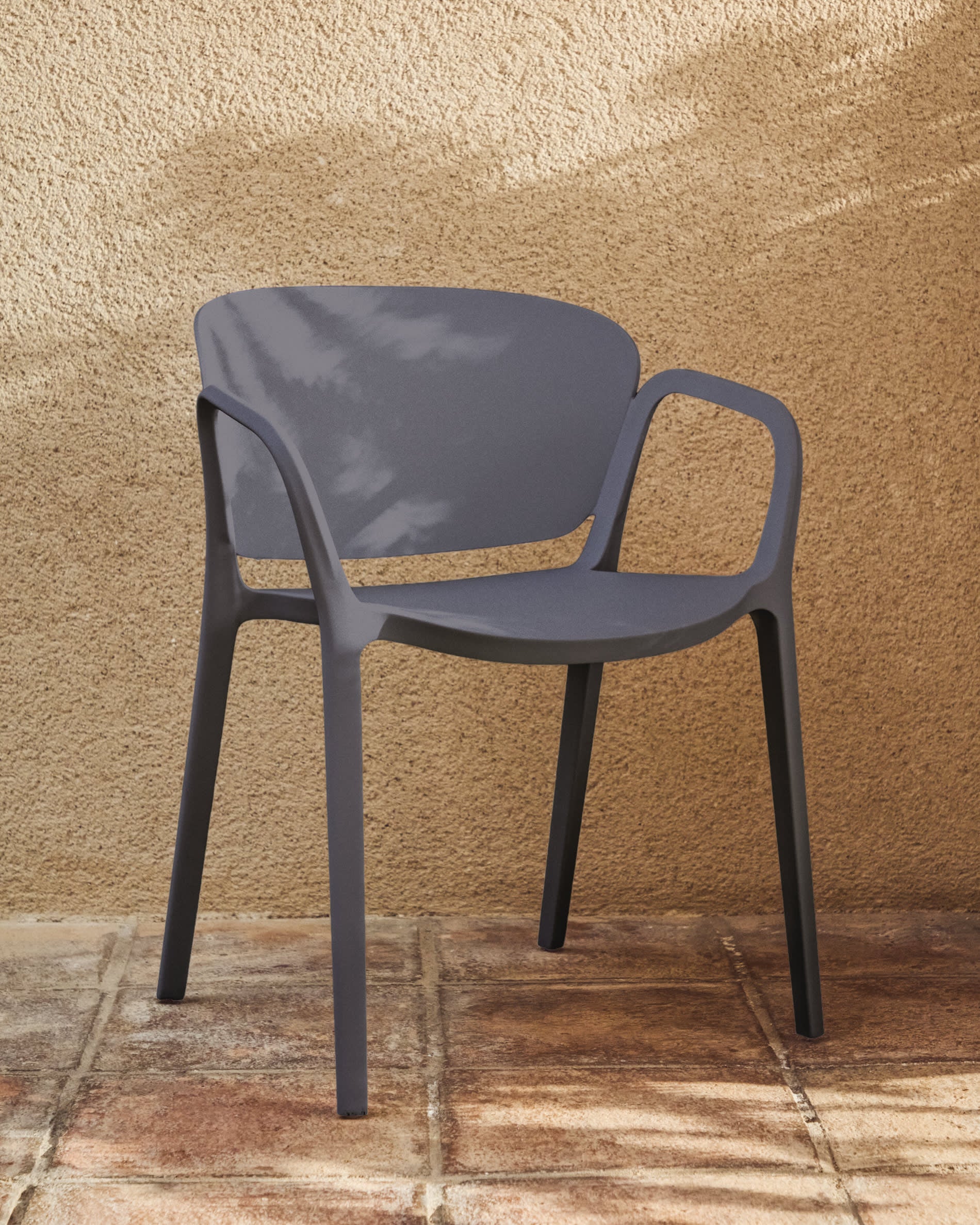 ANIA Dark Gray Garden Chair