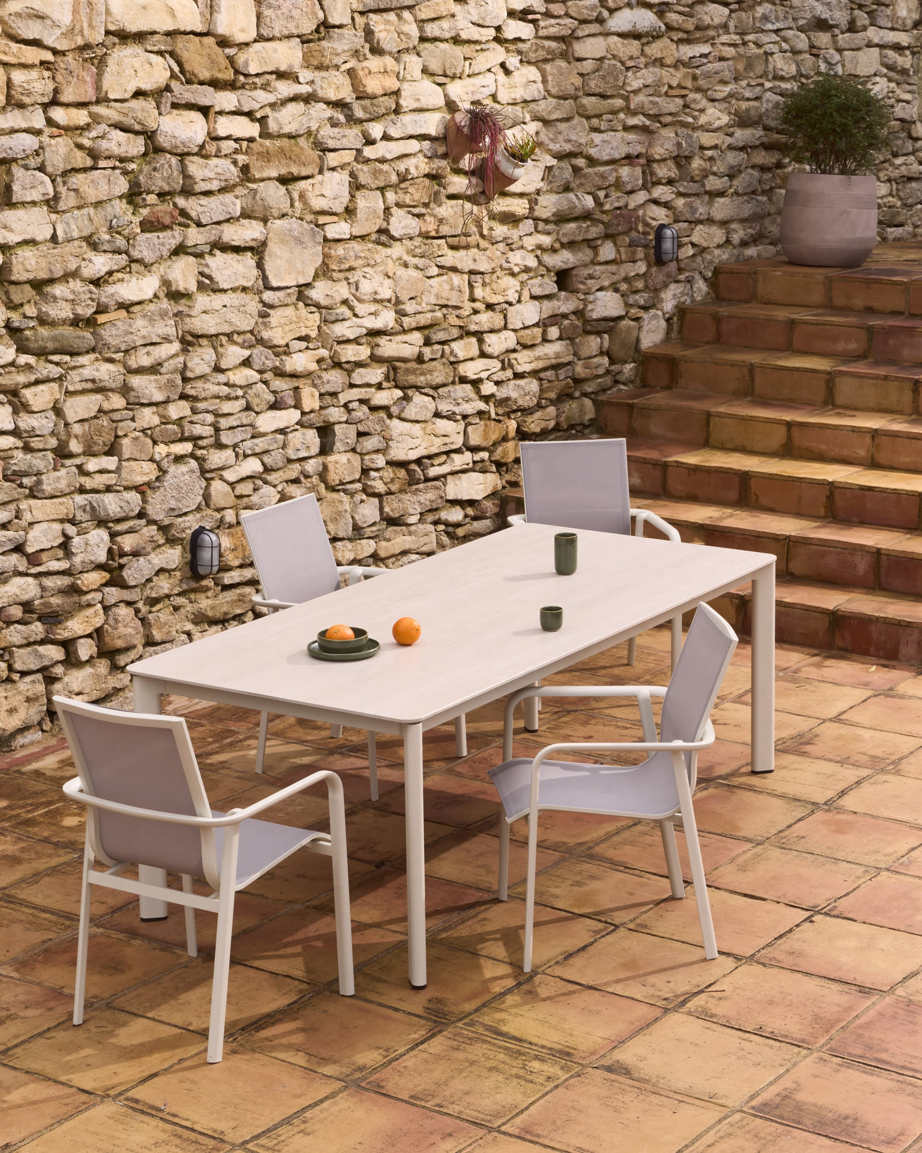 Záhradná stolička CANEA ecru