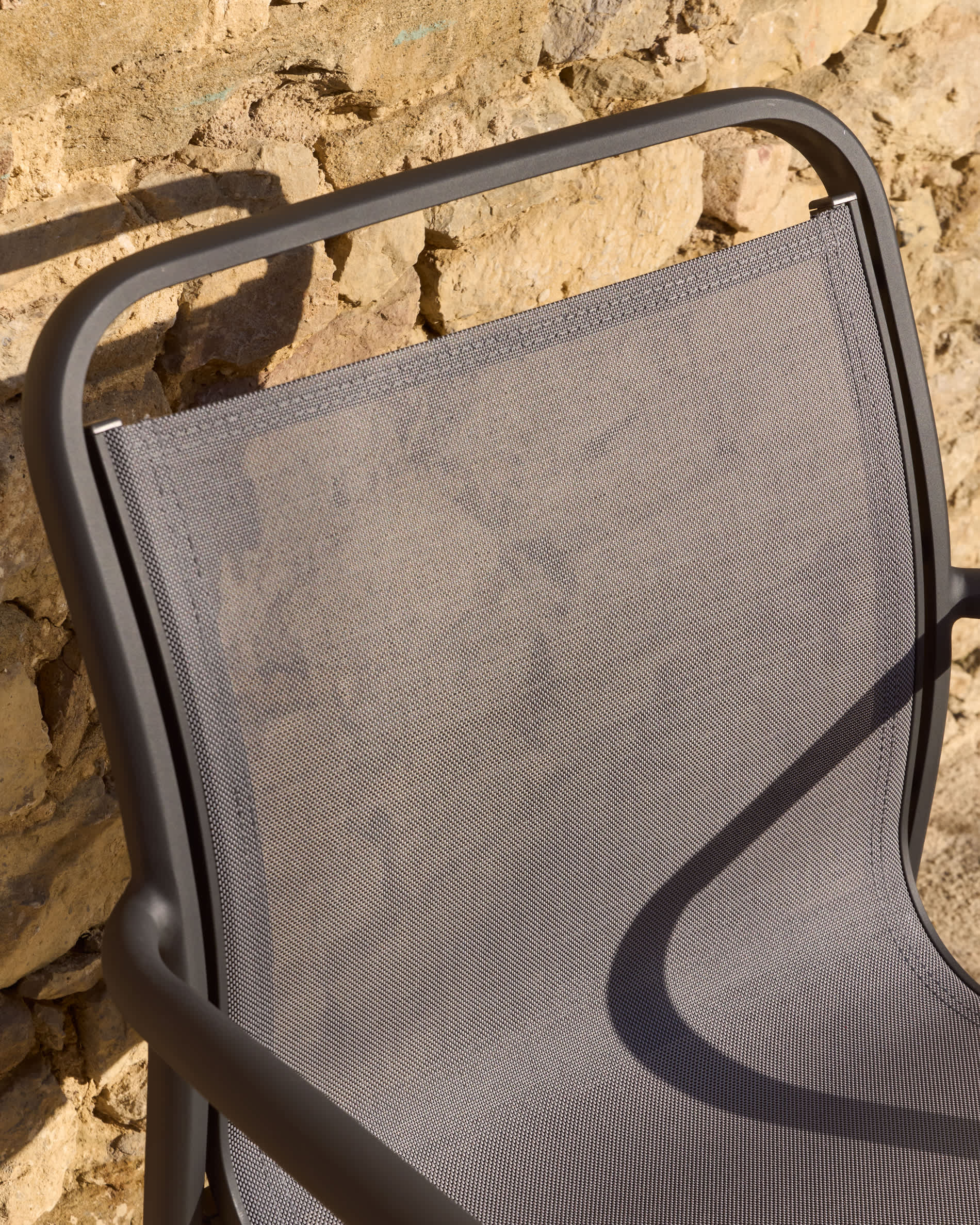 Záhradná stolička LURI grafitová