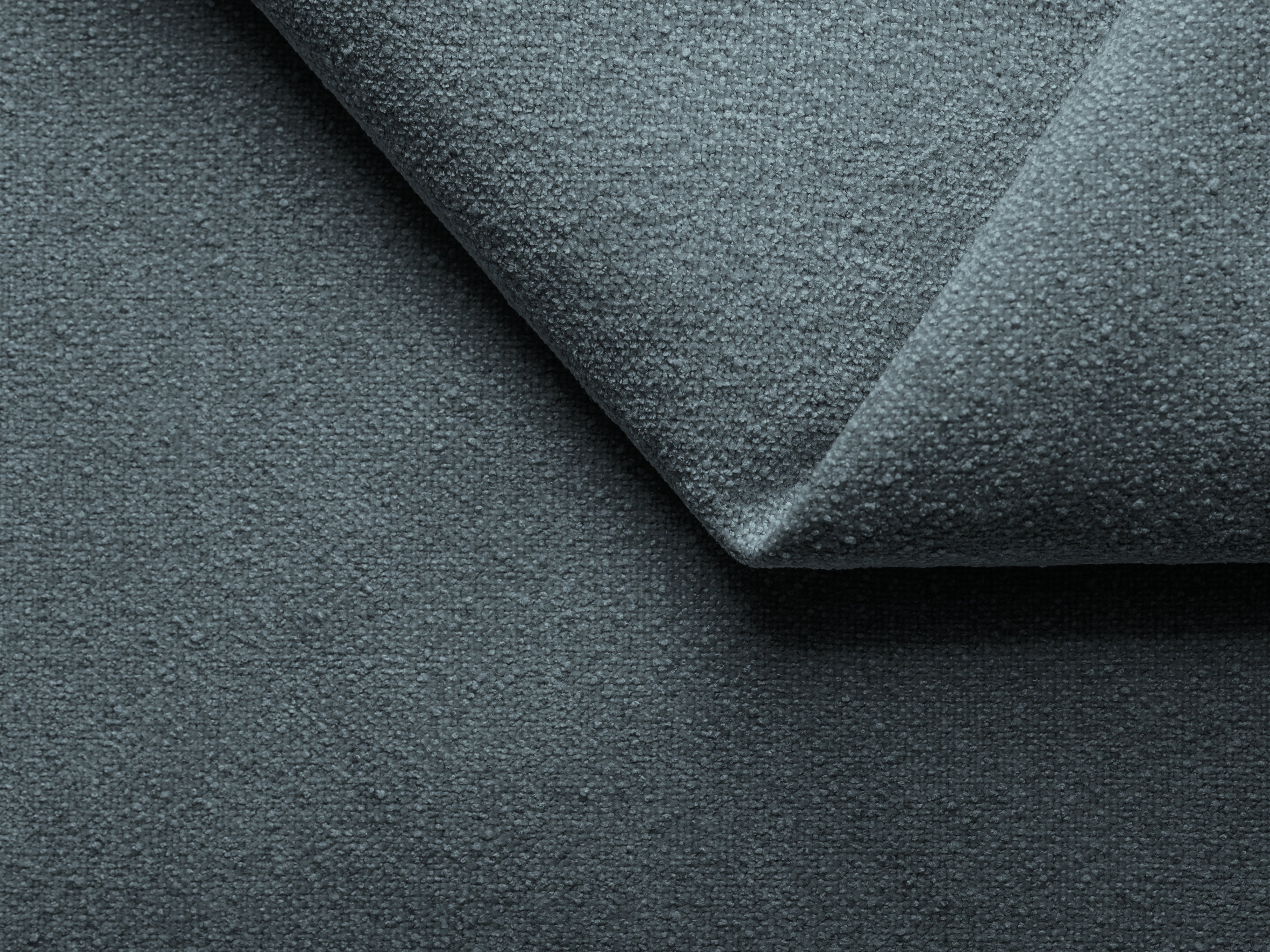 Modulárna pohovka pre 3 osoby AILANI džínová modrá boucle