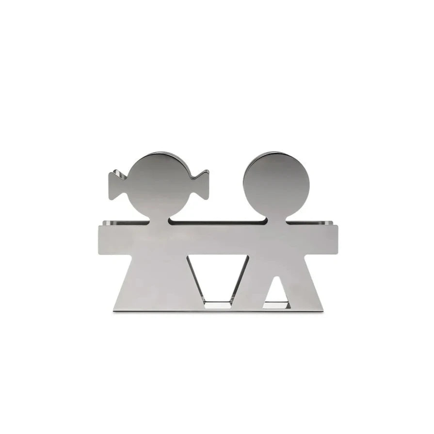 Stojan na obálky GIROTONDO z nehrdzavejúcej ocele