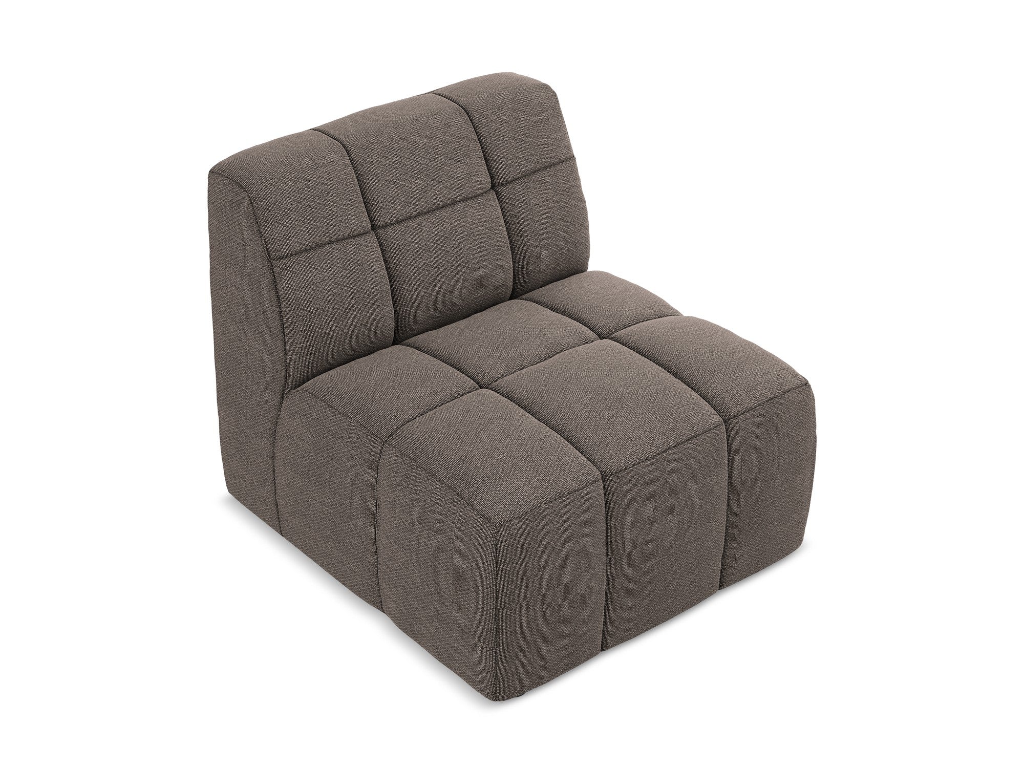 Fotel / modul ALOHA čokoládový boucle