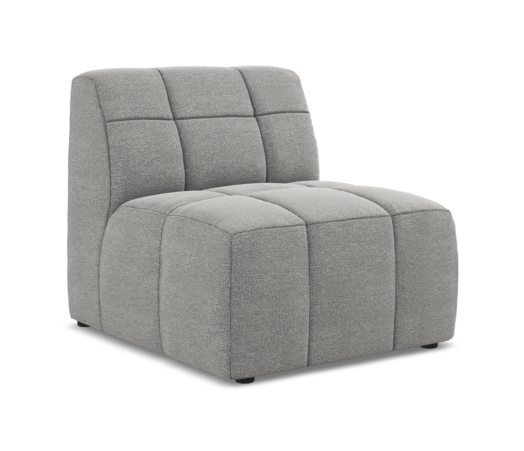 Fotel / modul ALOHA svetlosivý boucle
