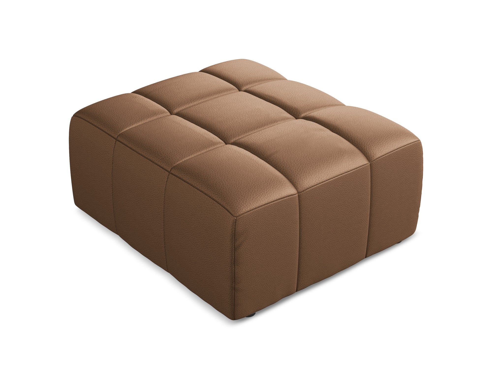 Pouf / module ALOHA chocolate eco-leather