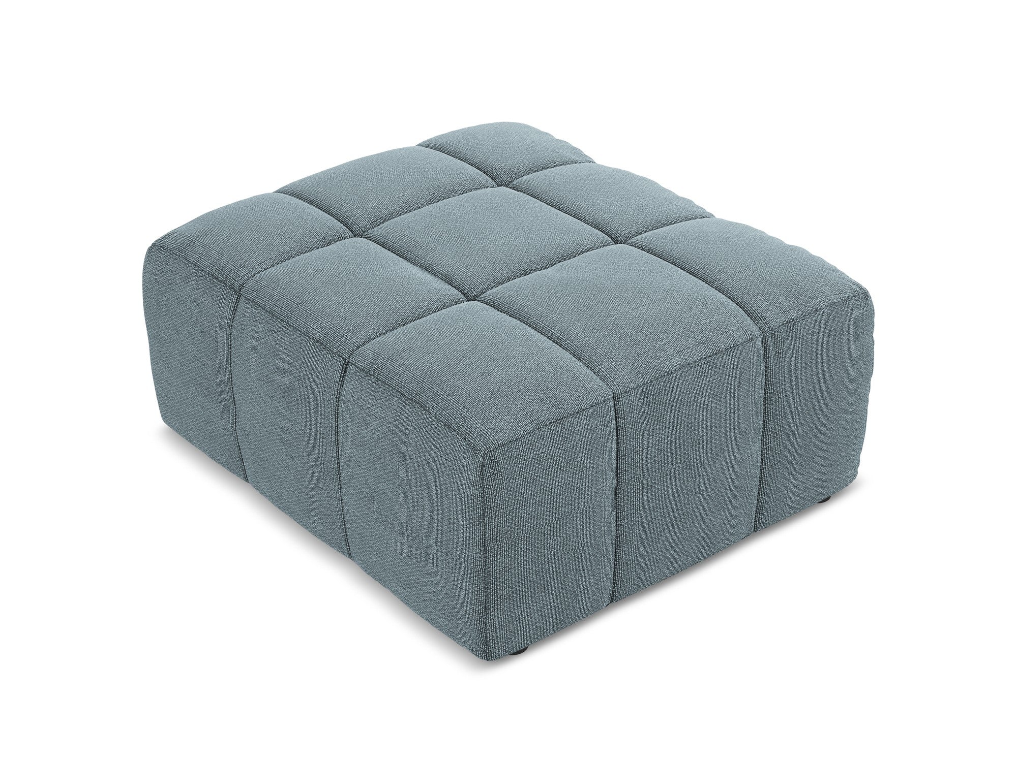 Pouf / module ALOHA denim blue boucle