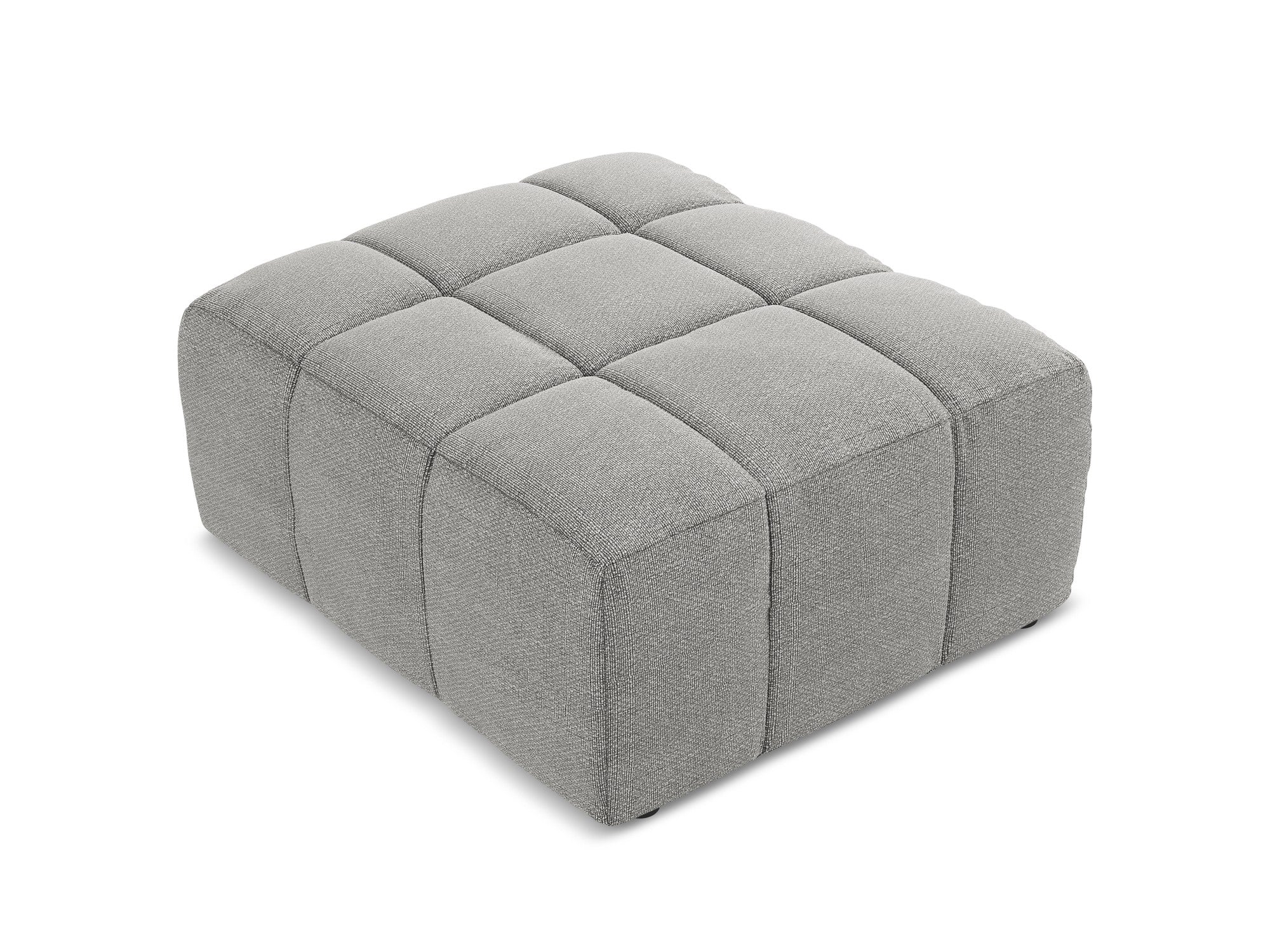 Pouf / module ALOHA light gray boucle