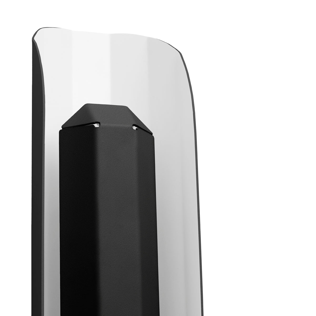 APOLIN black wall lamp with white