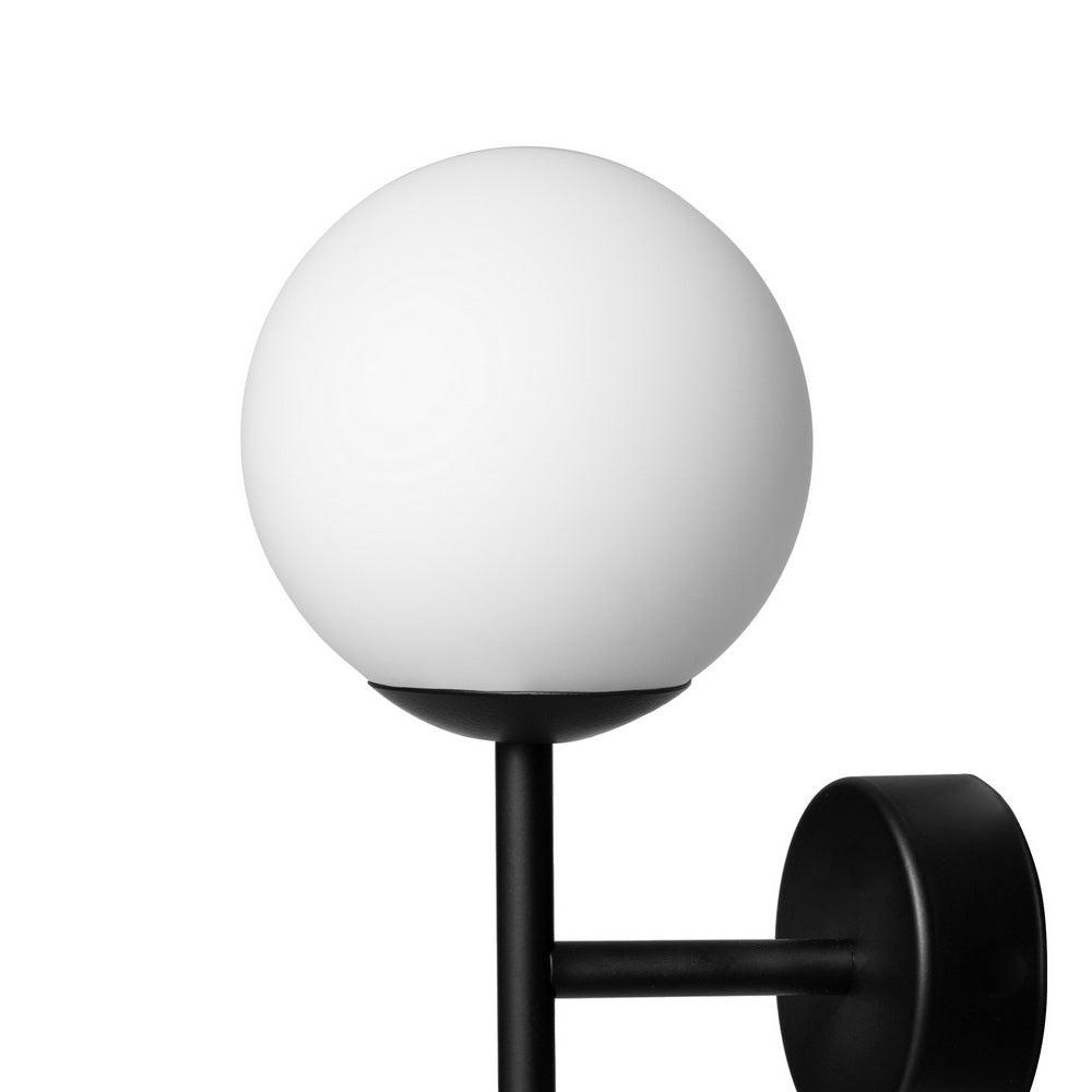 ASTRA DECO black wall lamp