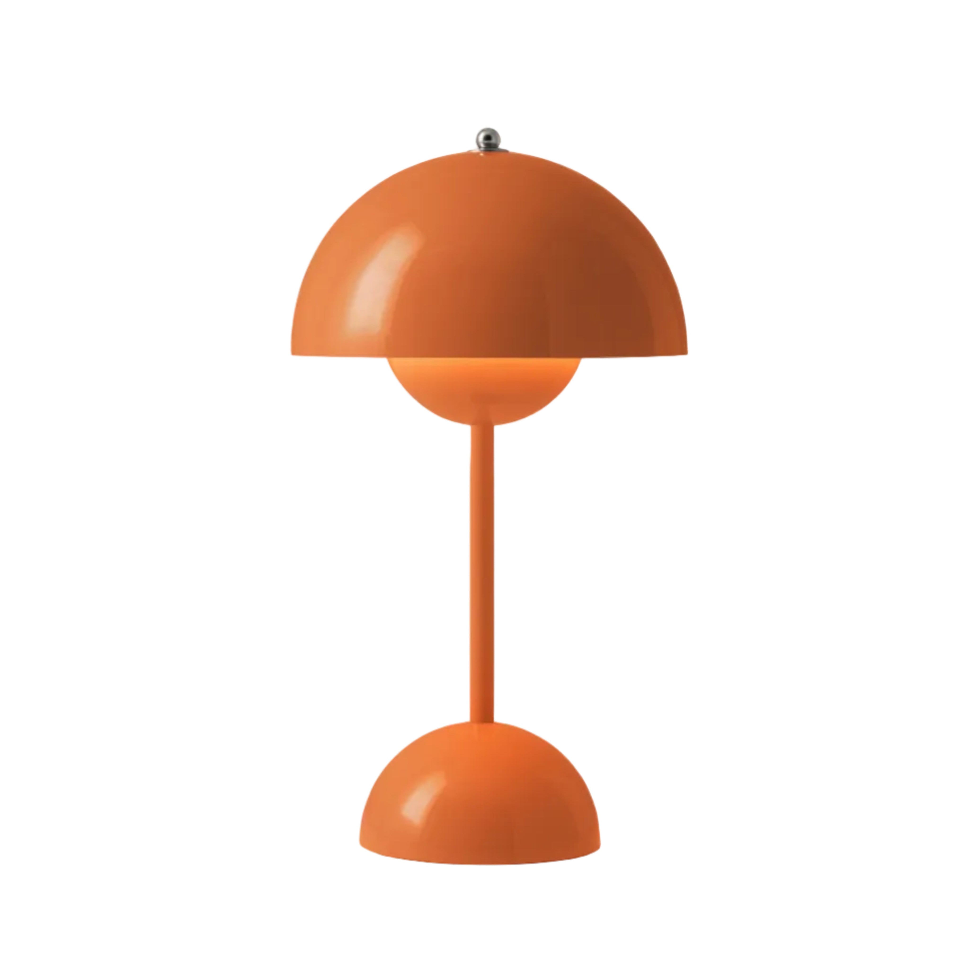 Prenosná lampa FLOWERPOT VP9 oranžová