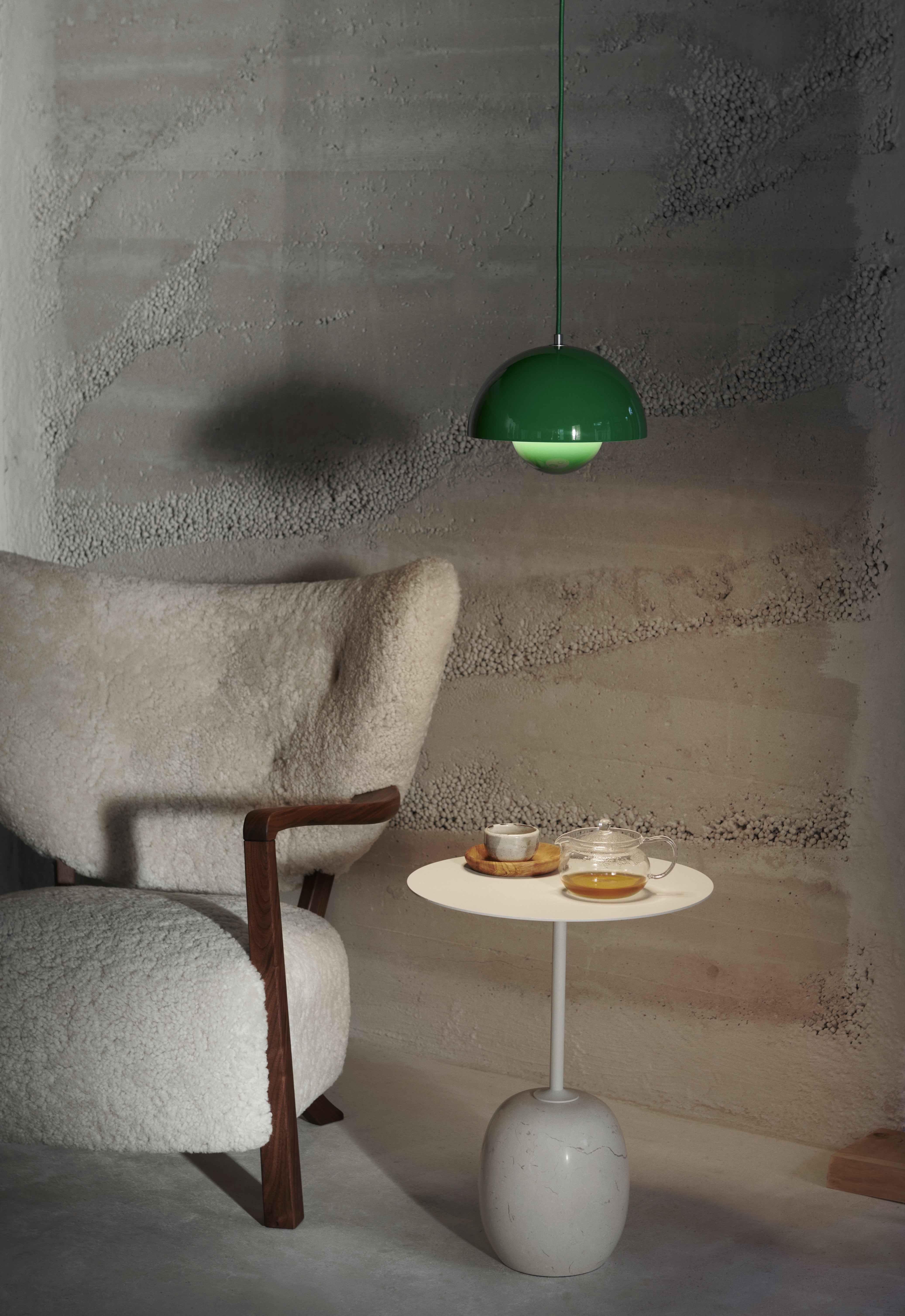 Lampa visiacá FLOWERPOT intenzívna zelená