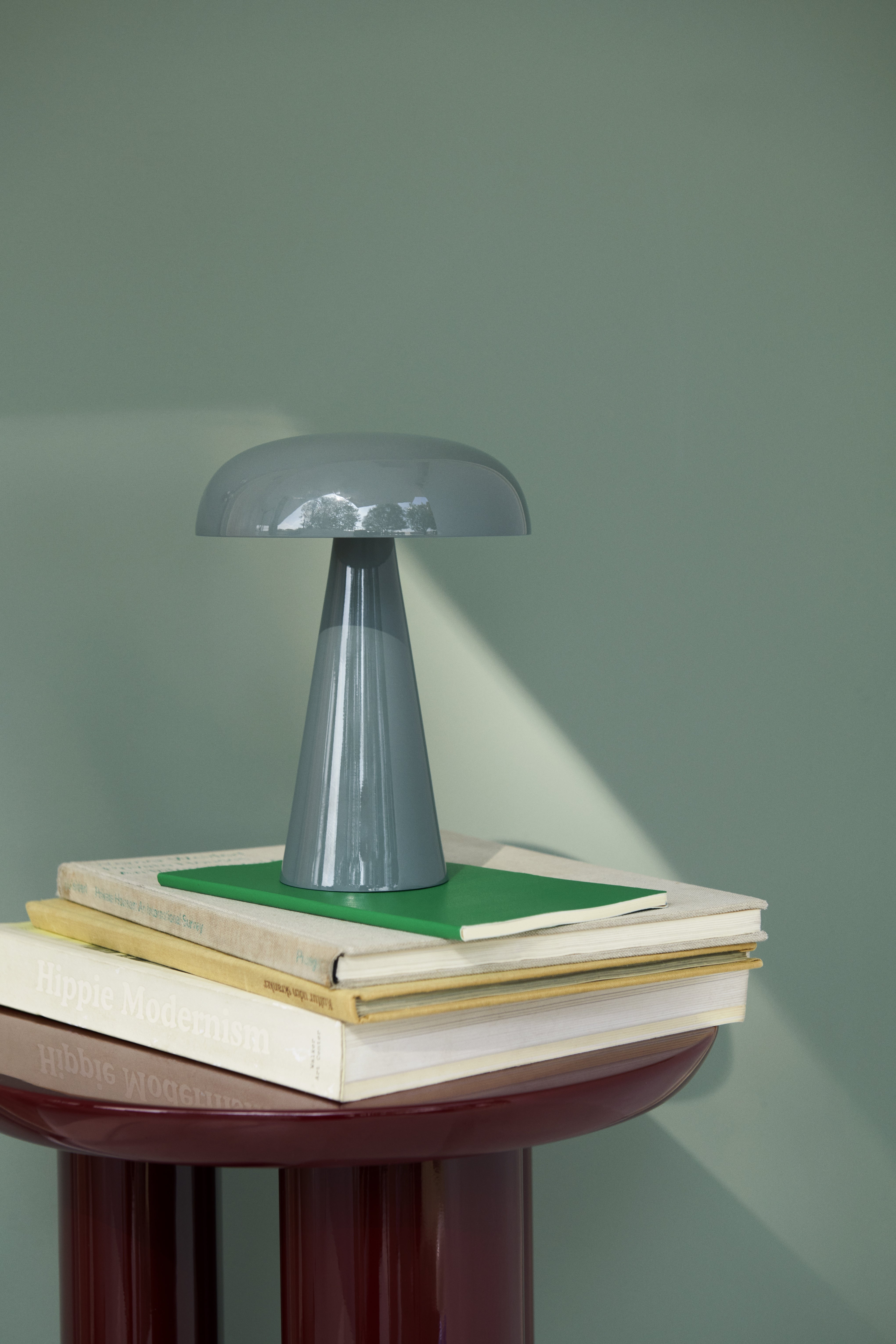 Lampa prenosná COMO SC53 šedomodrá
