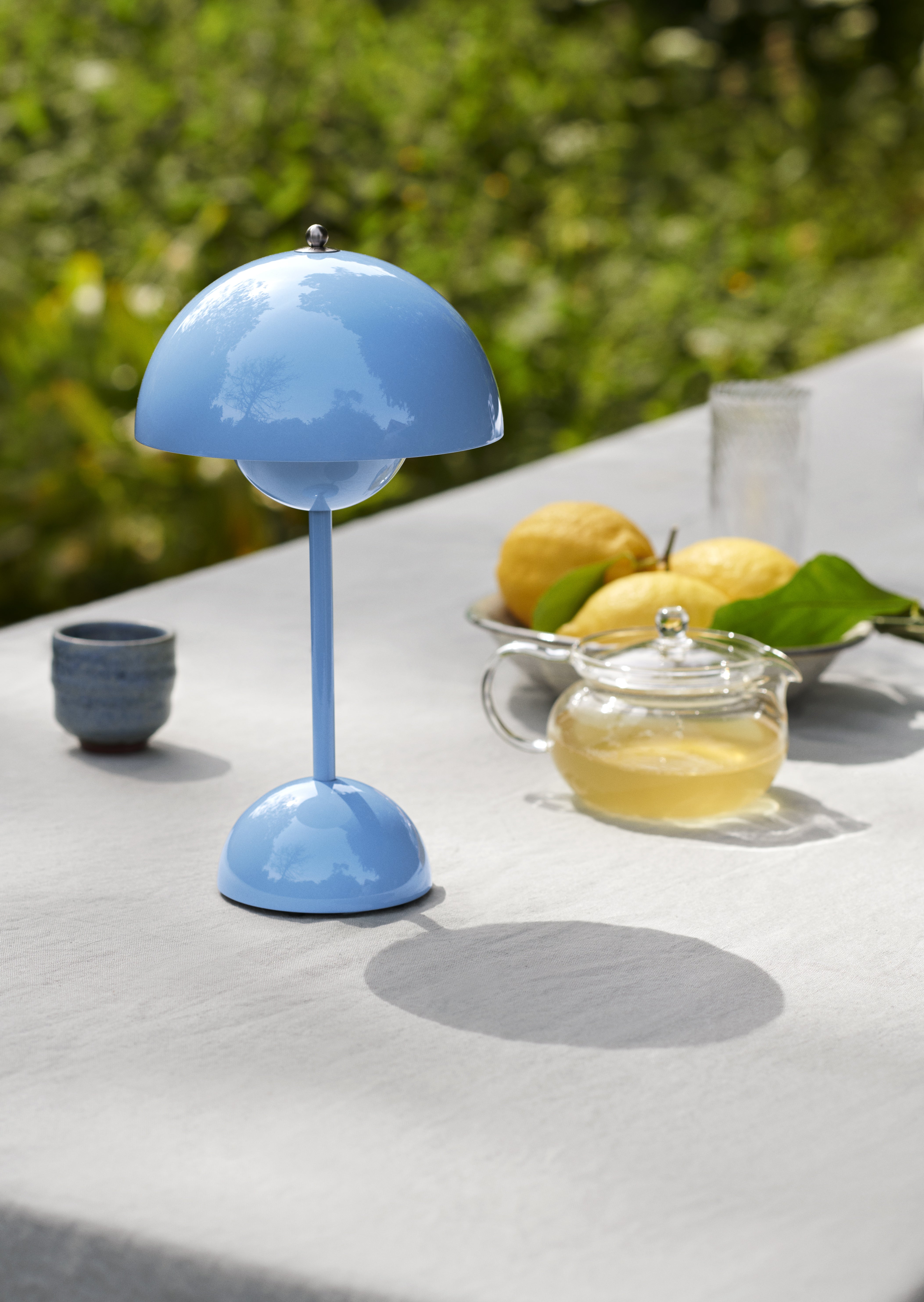 Lampa prenosná FLOWERPOT VP9 modrá