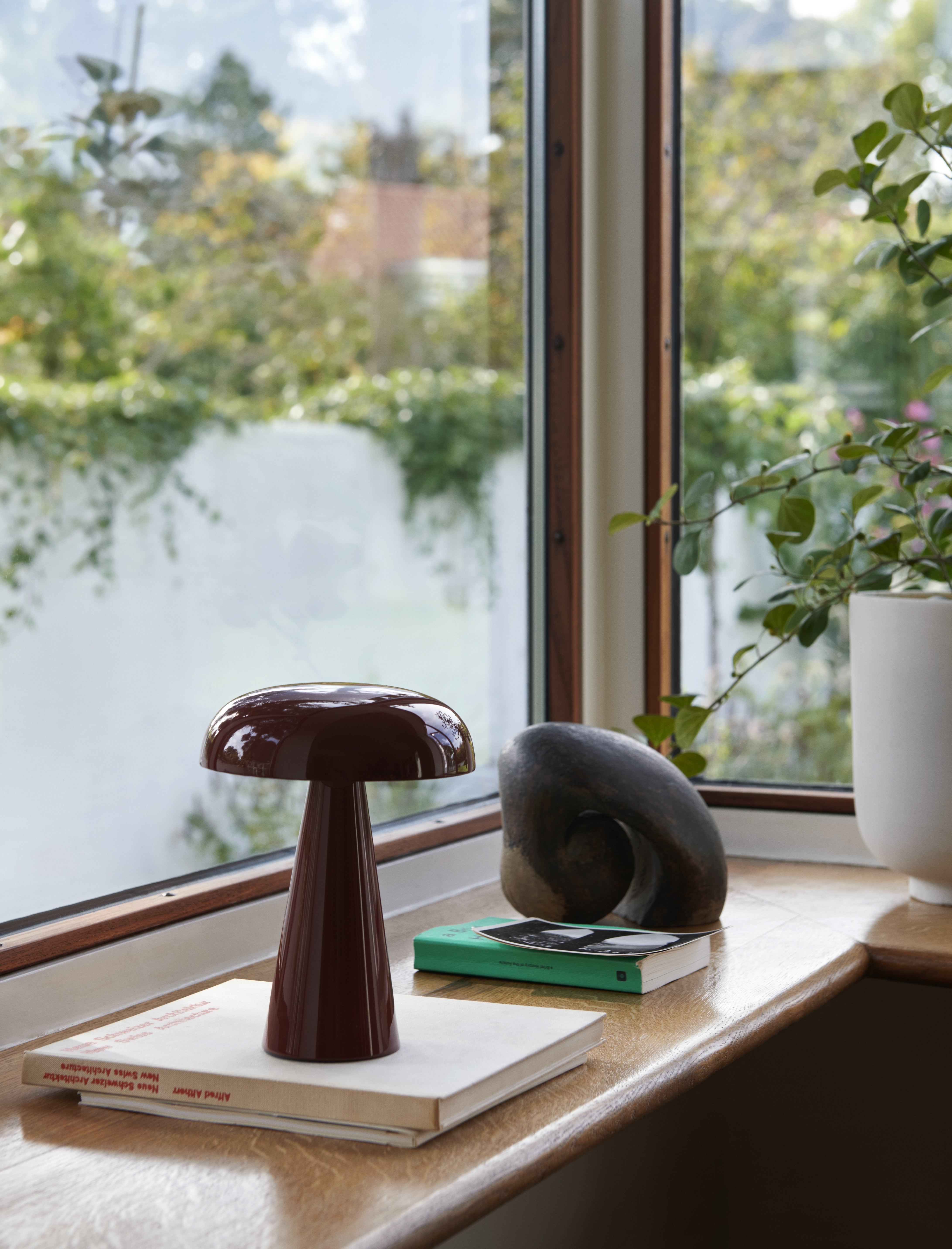 Lampa prenosná COMO SC53 červenohnedá