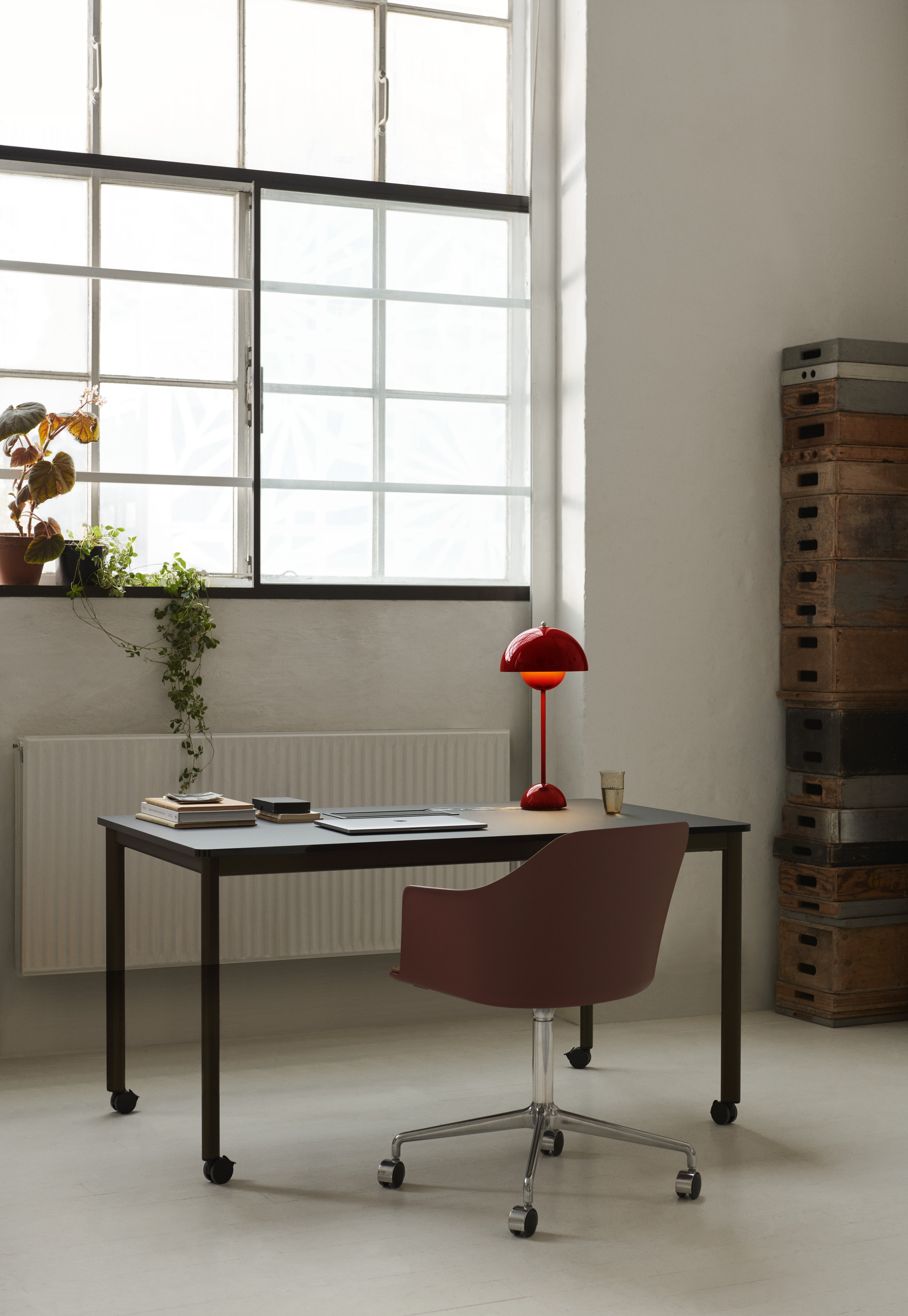 Stolná lampa FLOWERPOT VP3 fuchsie