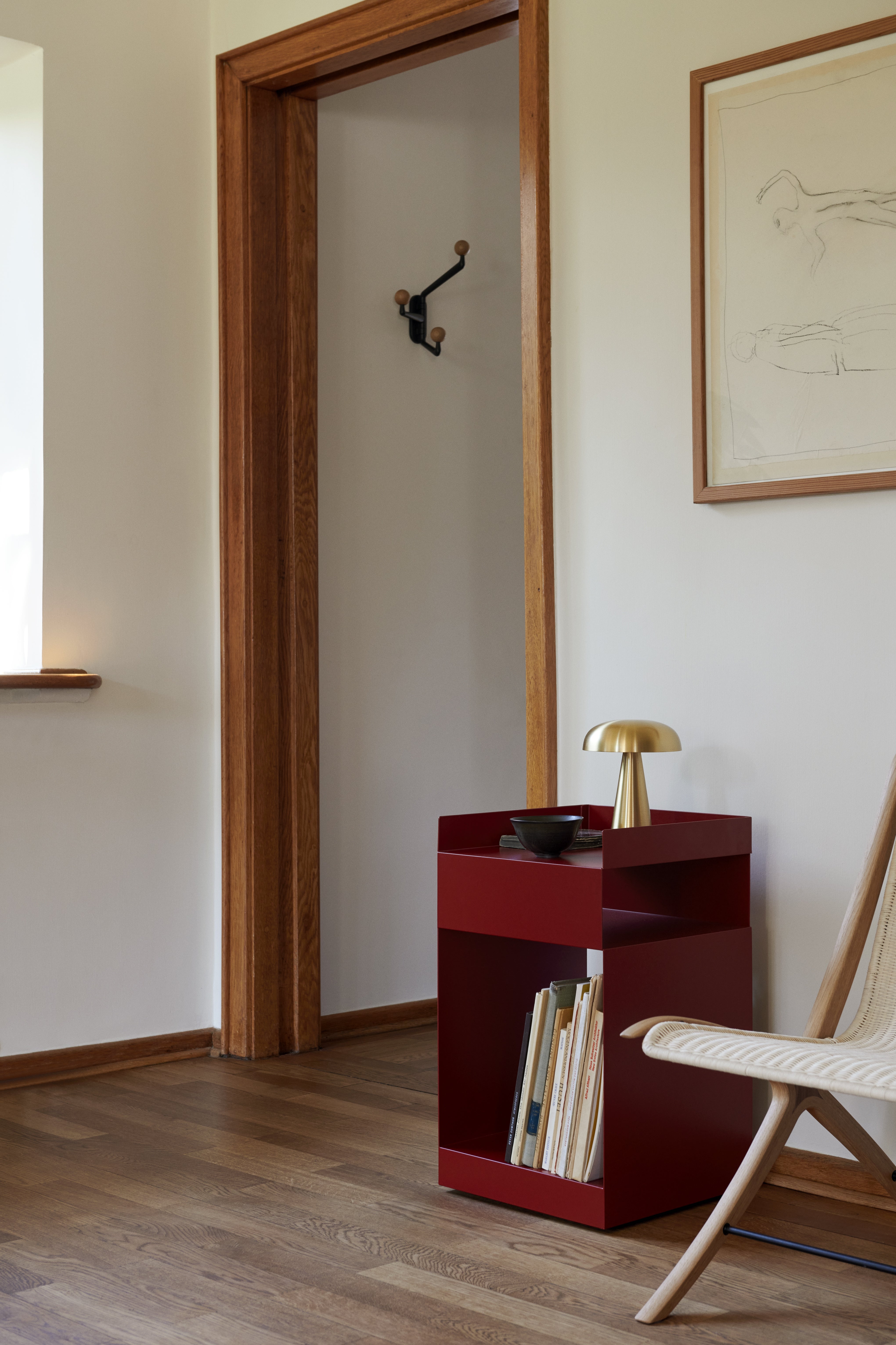 Prenosná lampa COMO SC53 mosadzná