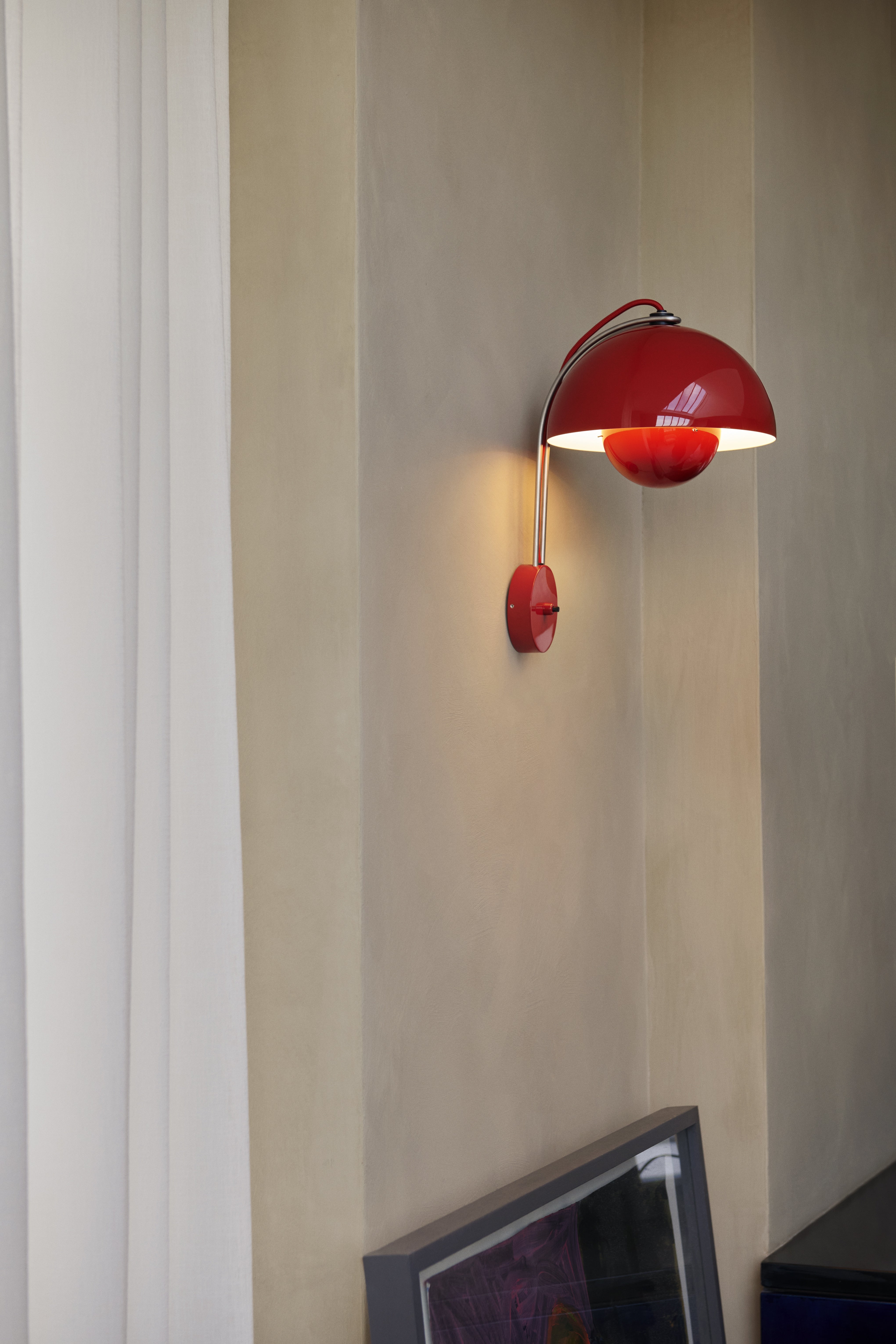 Nástenná lampa FLOWERPOT VP8 matná biela