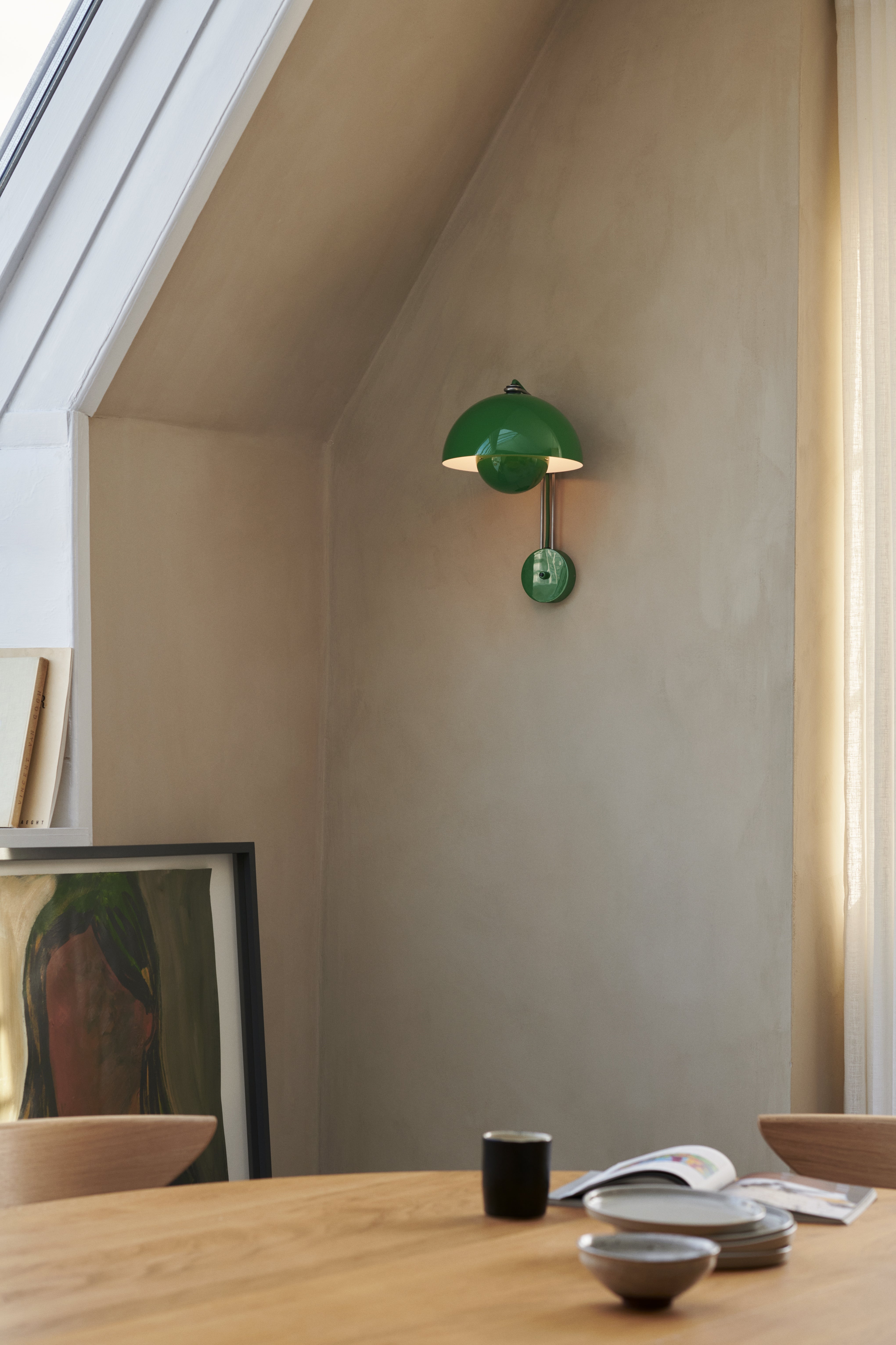 Nástenná lampa FLOWERPOT VP8 matná biela