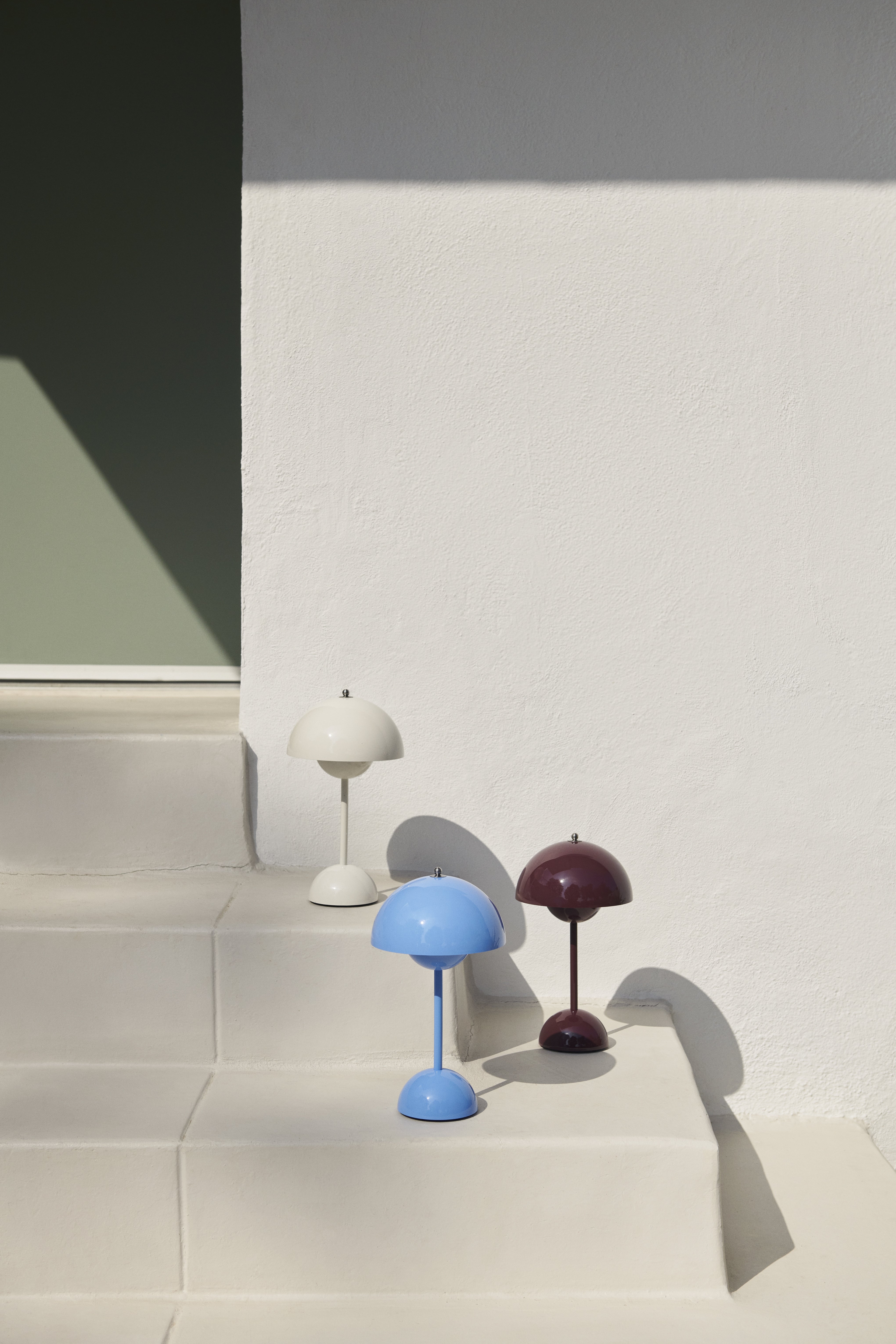 Lampa prenosná FLOWERPOT VP9 modrá