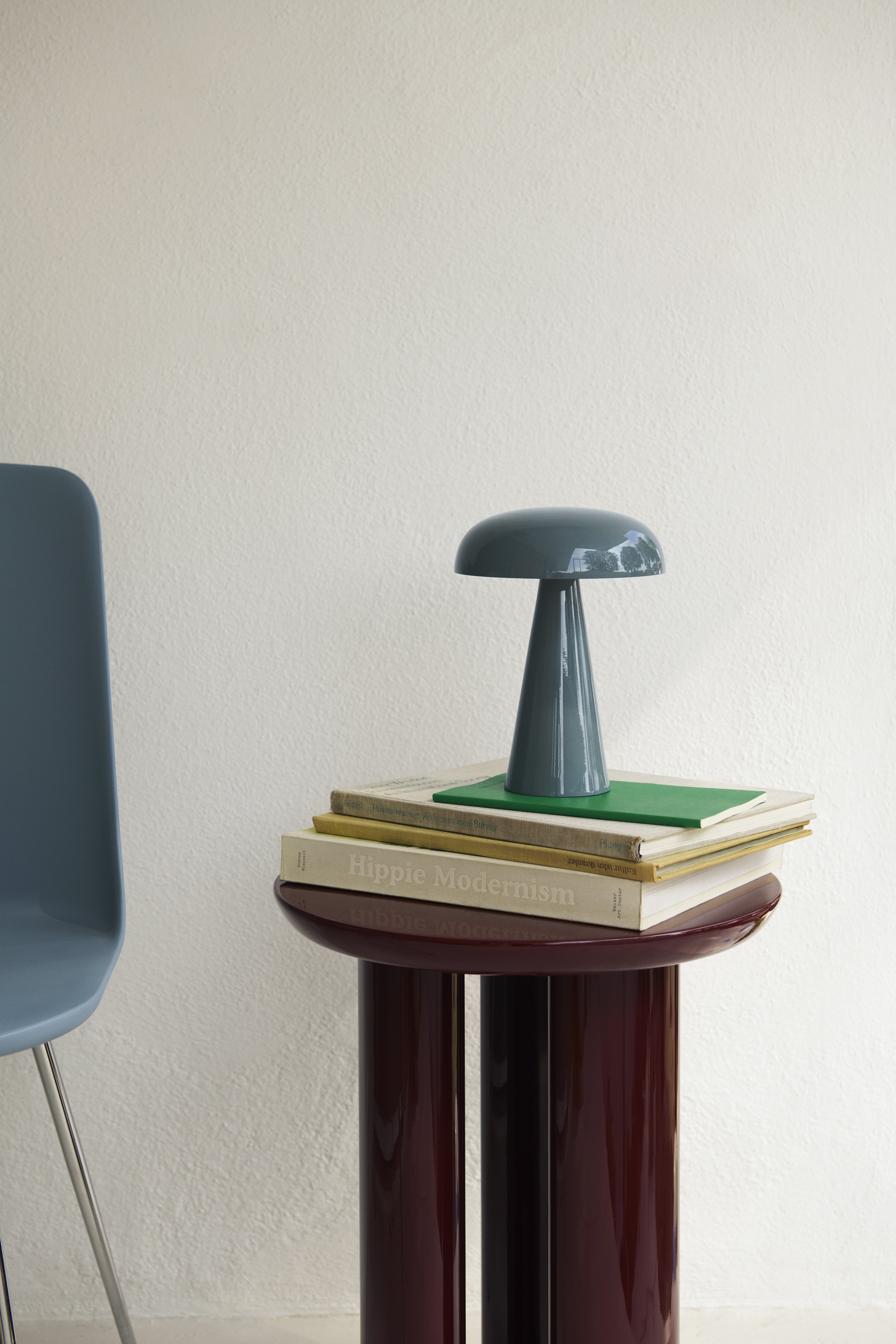 Lampa prenosná COMO SC53 šedomodrá