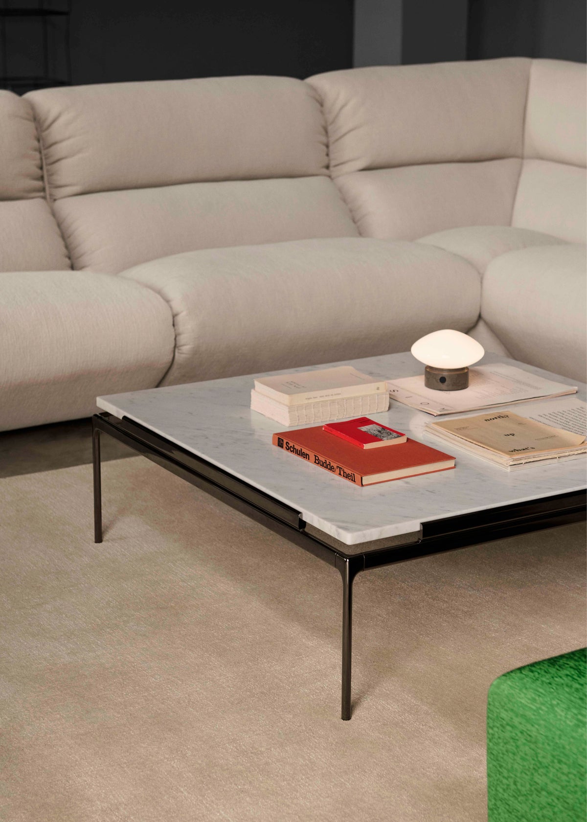 Sofa modulárna HI LO AV55 - čalúnený rohový modul