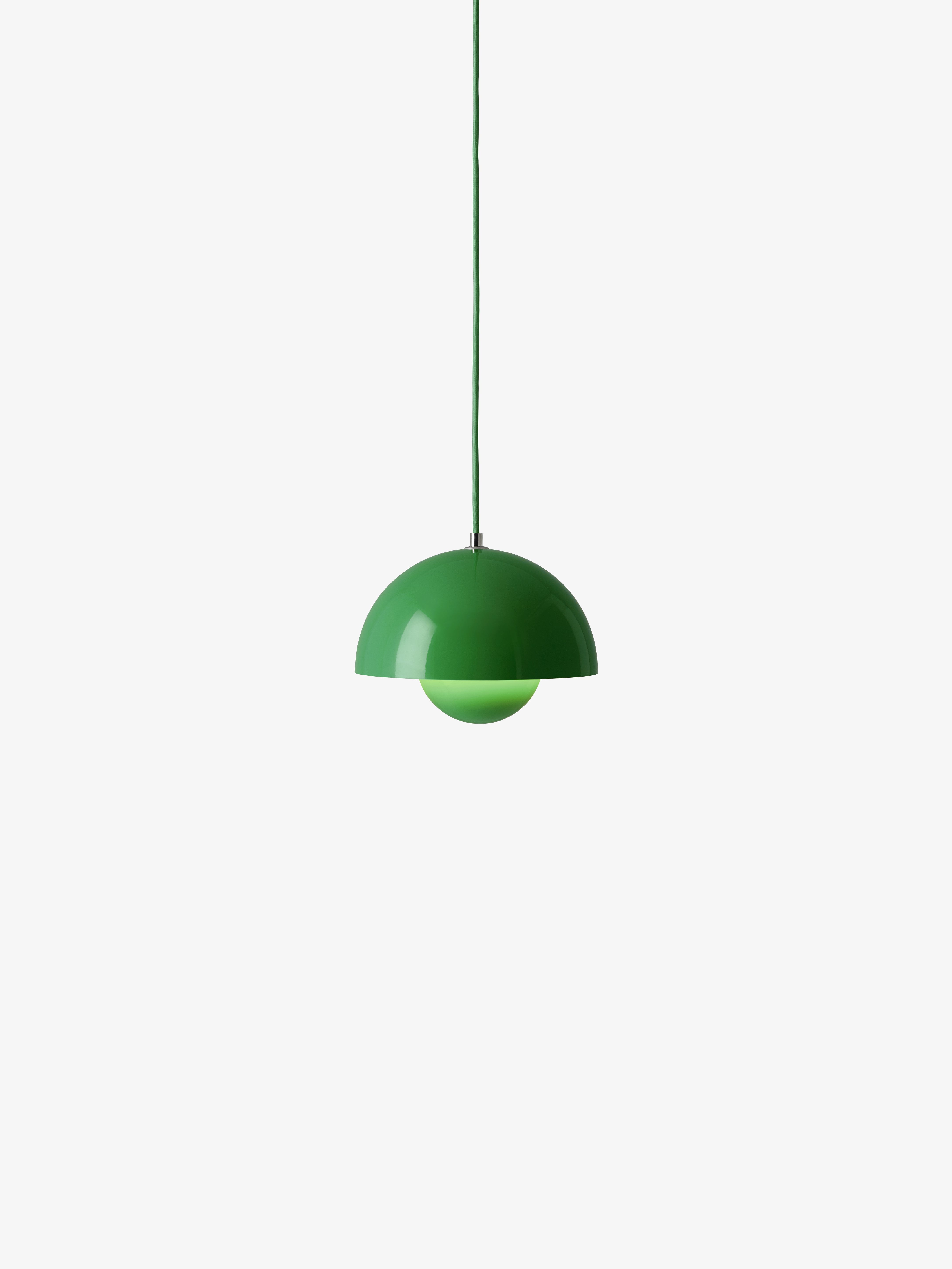 Lampa visiacá FLOWERPOT intenzívna zelená
