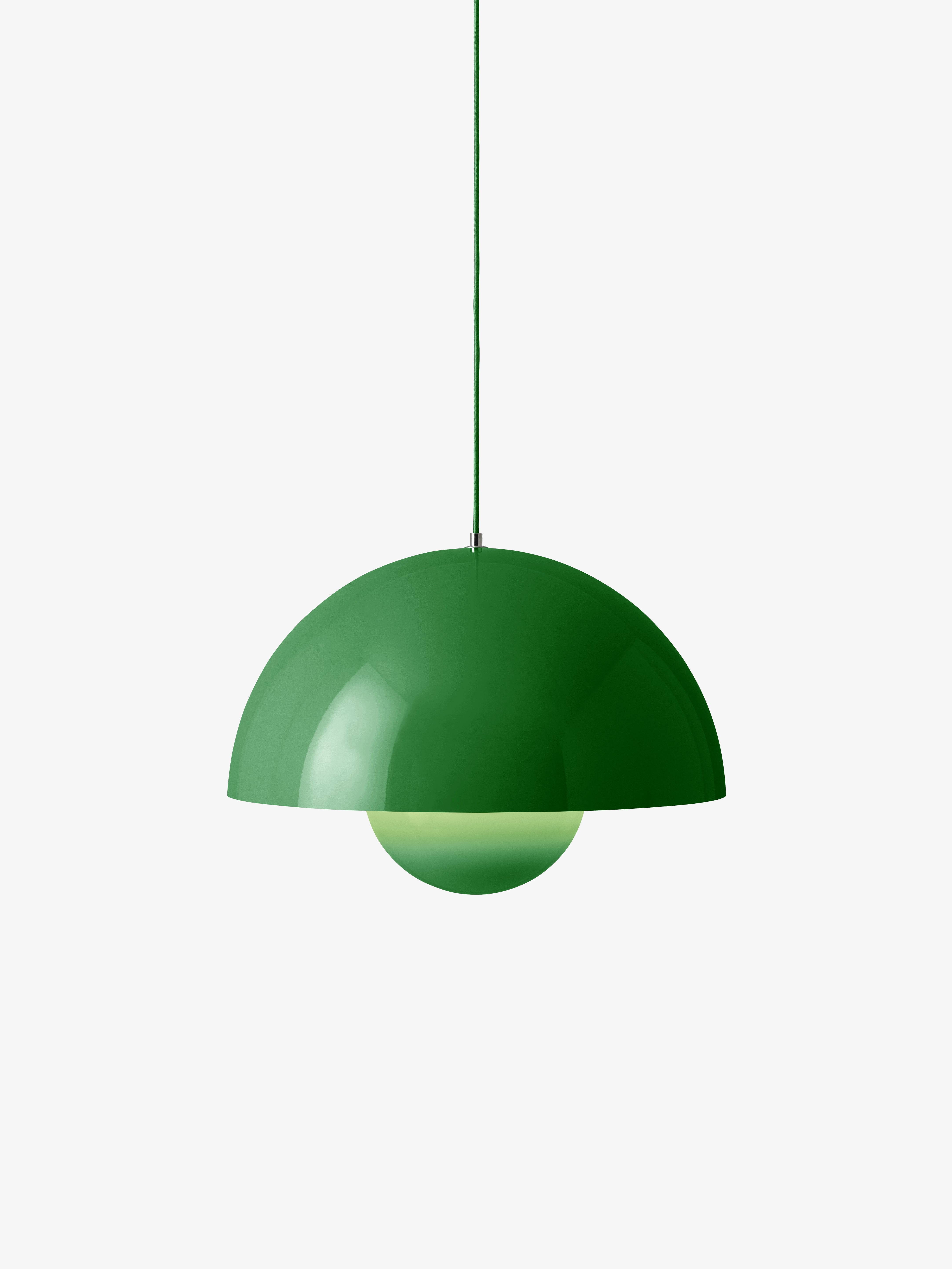 Lampa visiacá FLOWERPOT intenzívna zelená