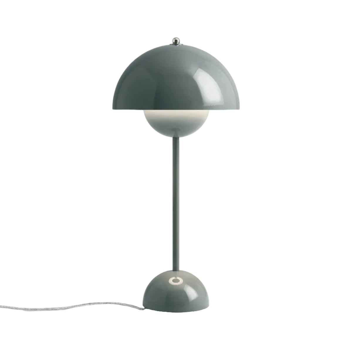 Stolová lampa FLOWERPOT VP3 šedomodrá