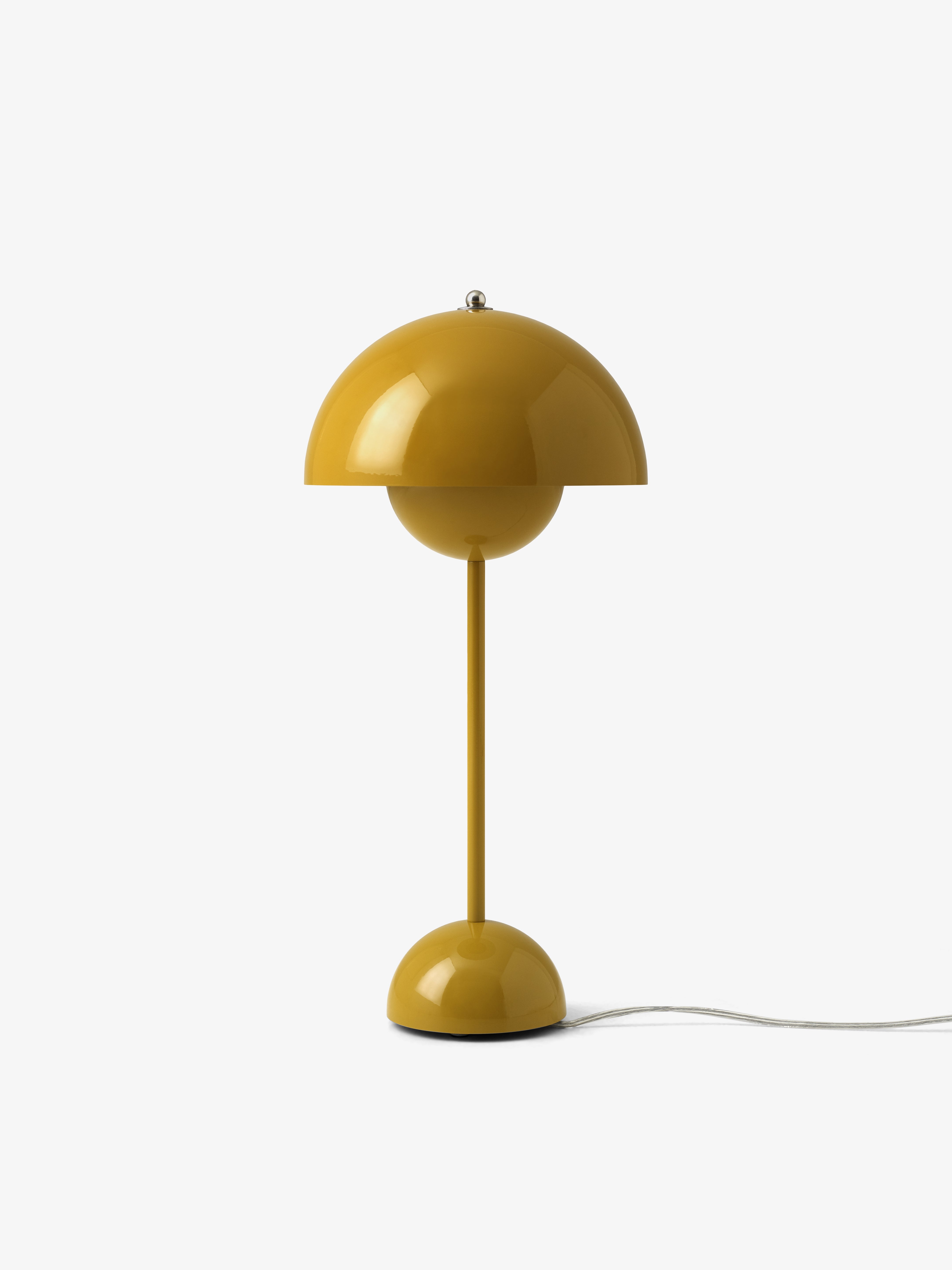 Stolová lampa FLOWERPOT VP3 horčicová