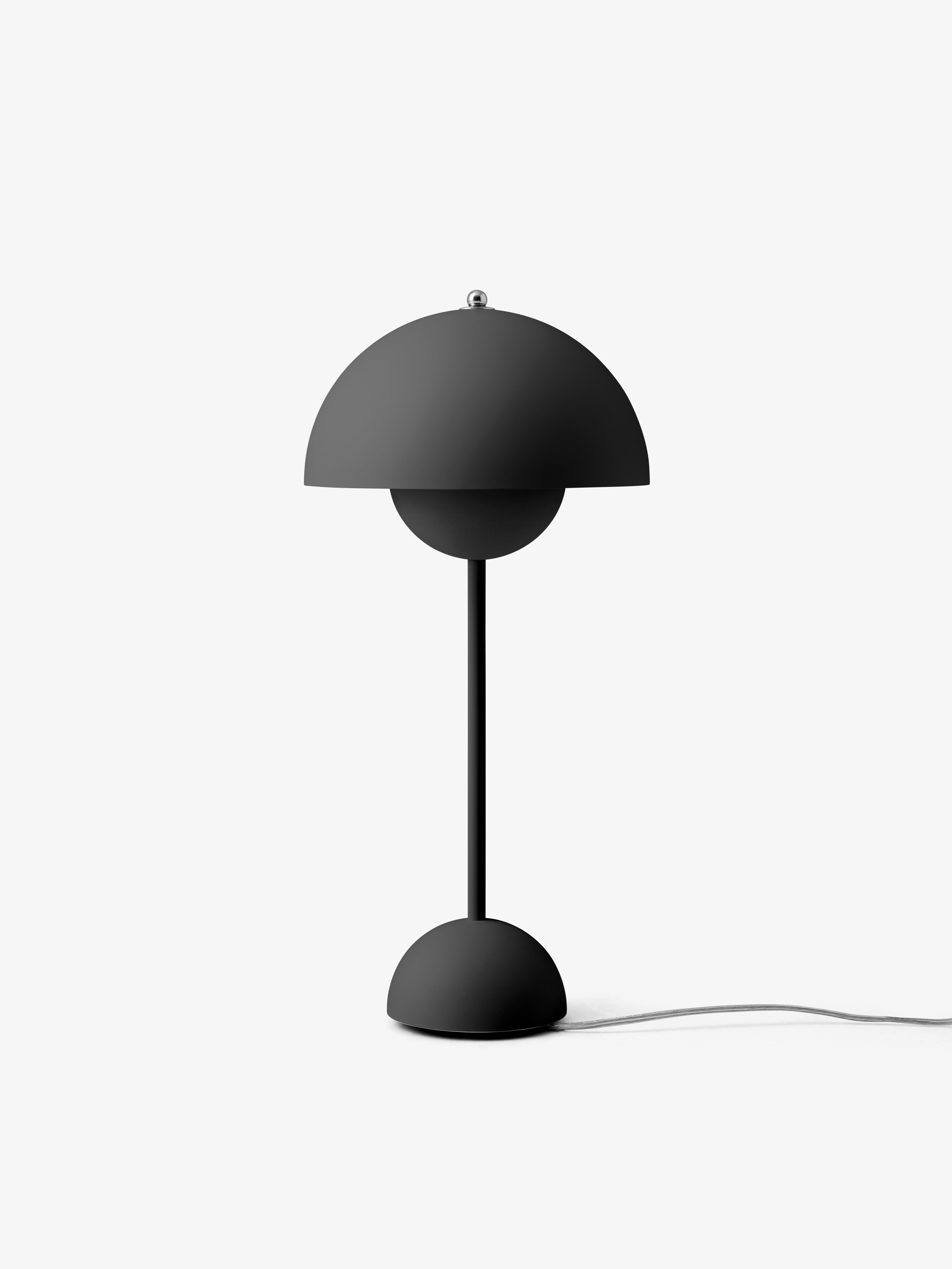 Lampa stolná FLOWERPOT VP3 matná čierna