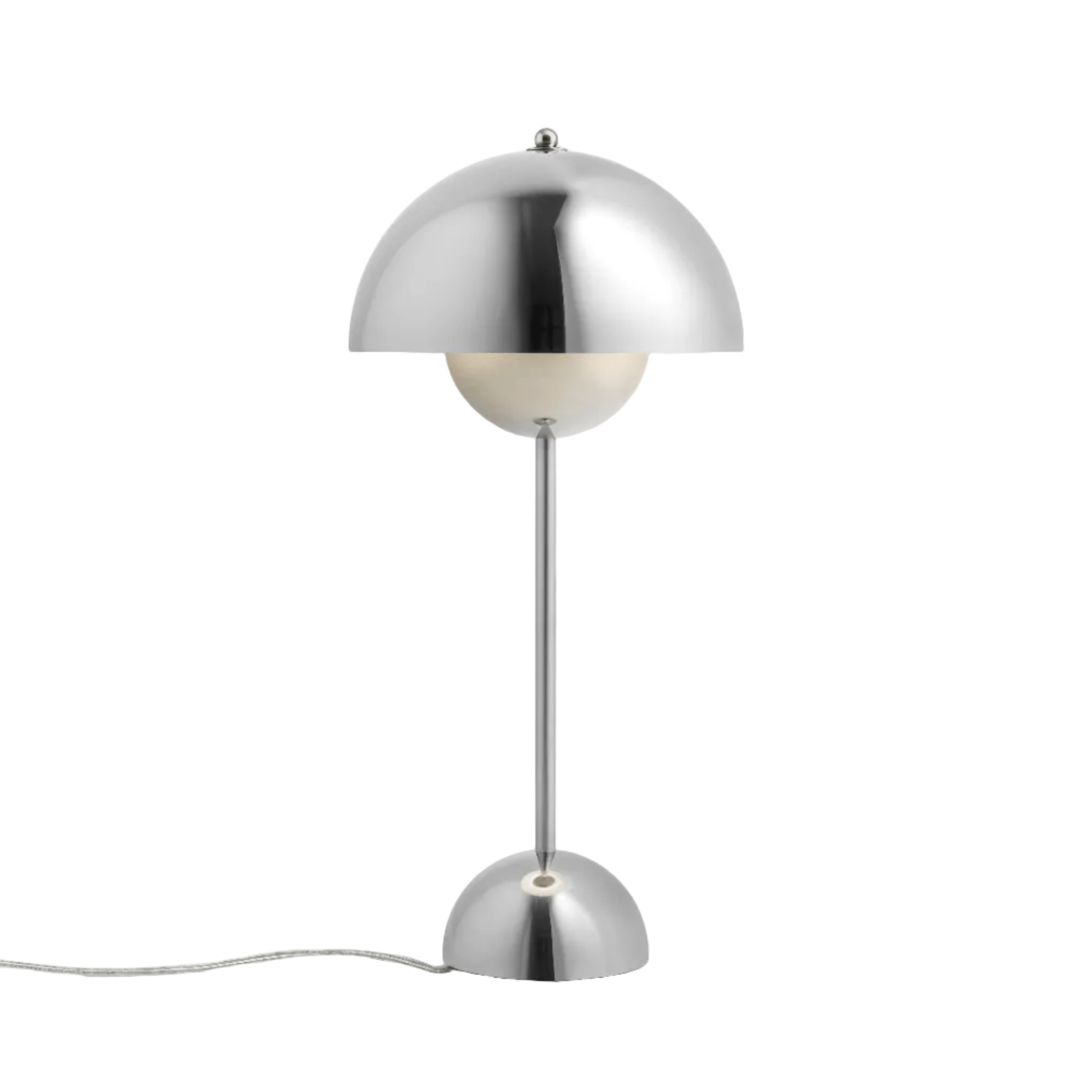 Stolná lampa FLOWERPOT VP3 chrómová