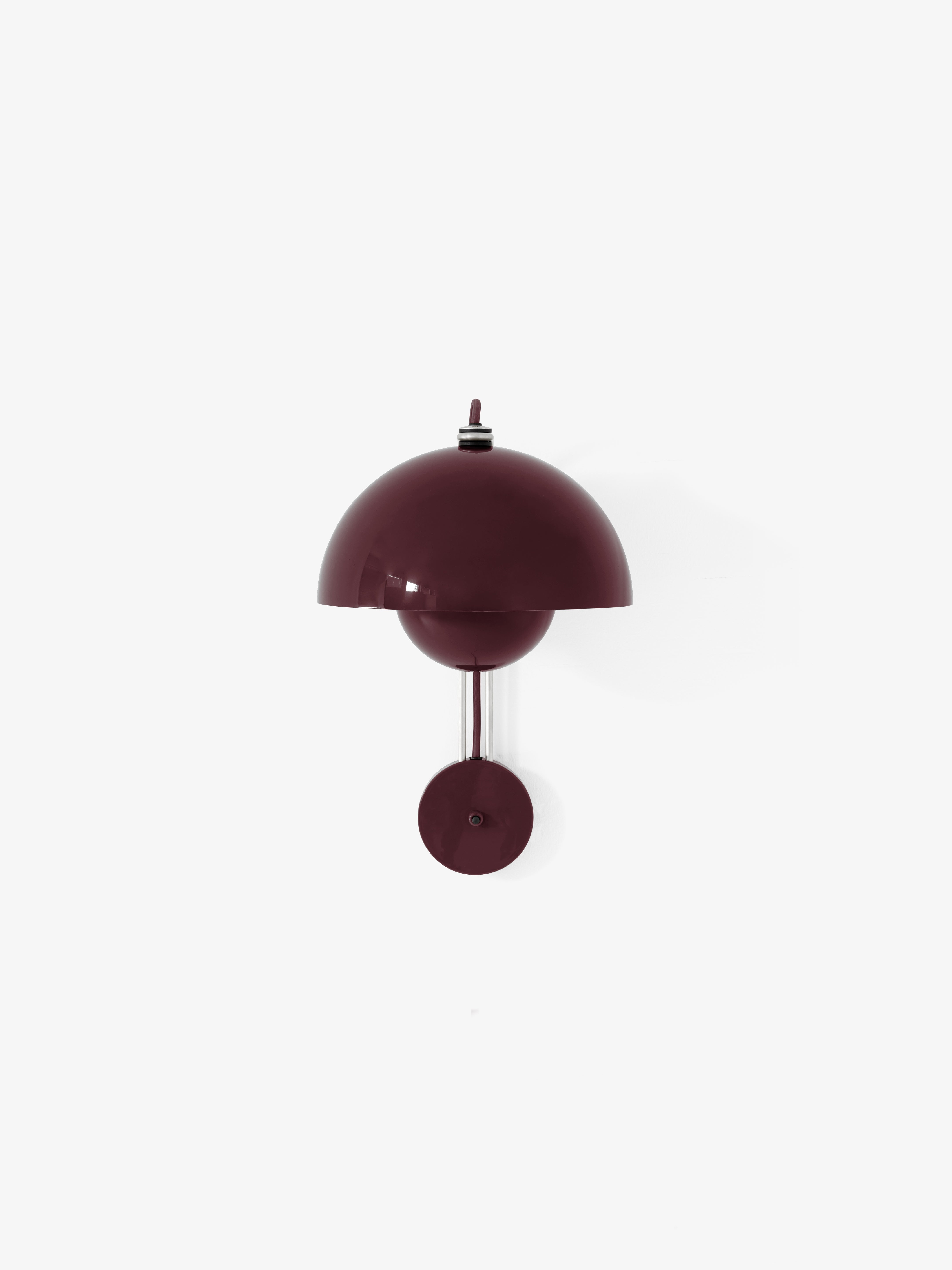 Nástenná lampa FLOWERPOT VP8 tmavá slivka