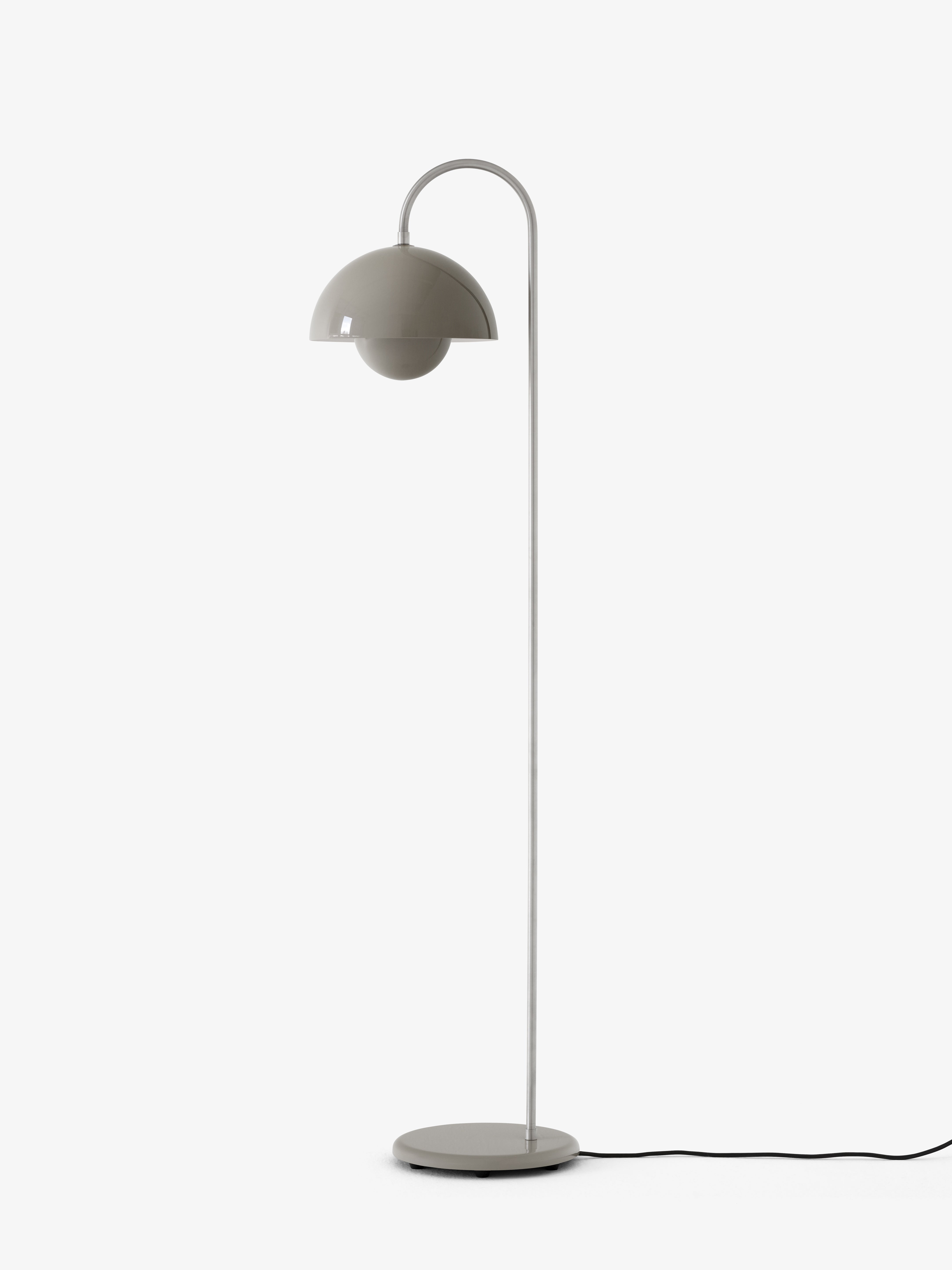 Lampa podlahová FLOWERPOT VP12 šedobéžová