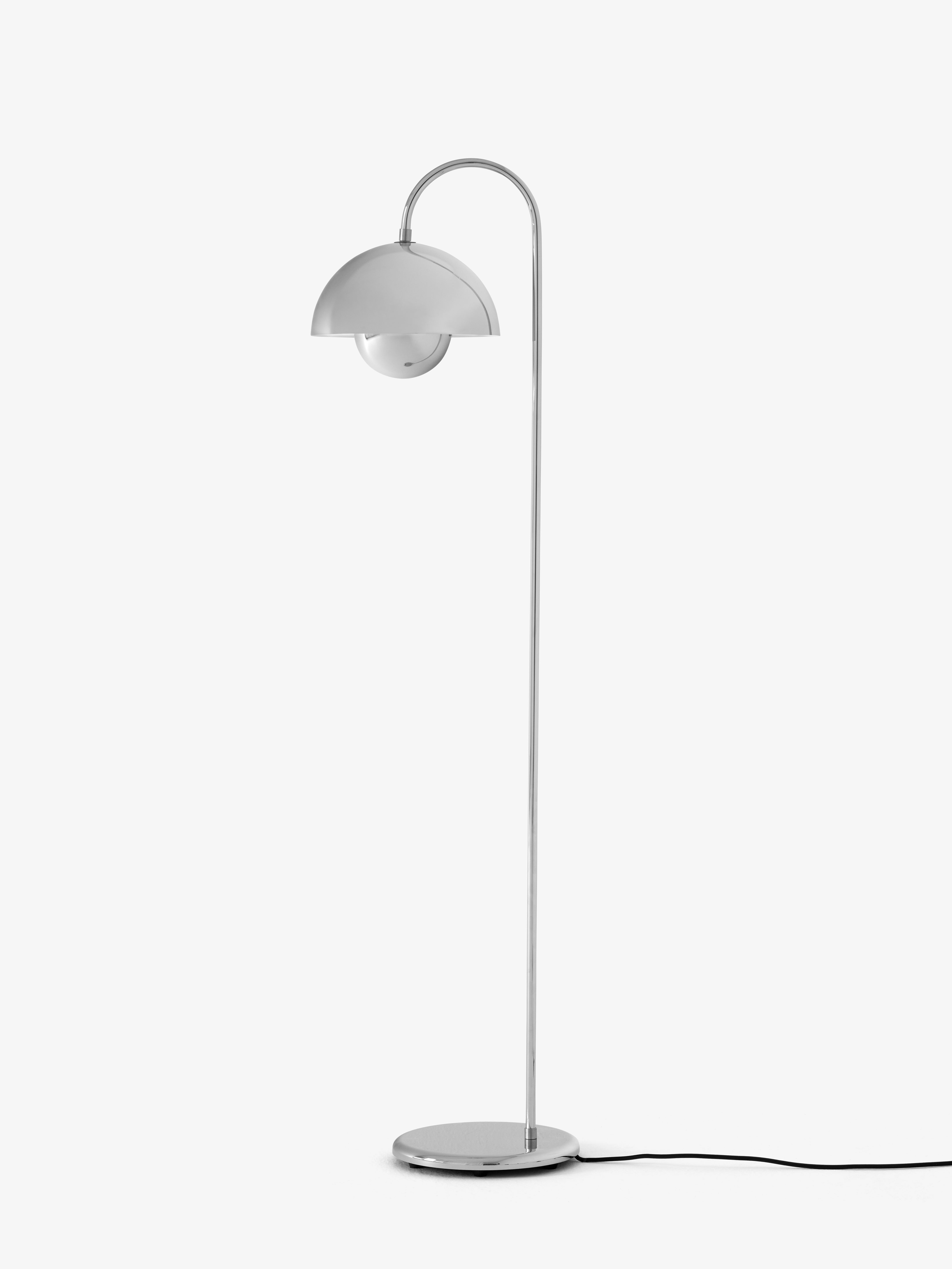 Lampa podlahová FLOWERPOT VP12 chrómovaná
