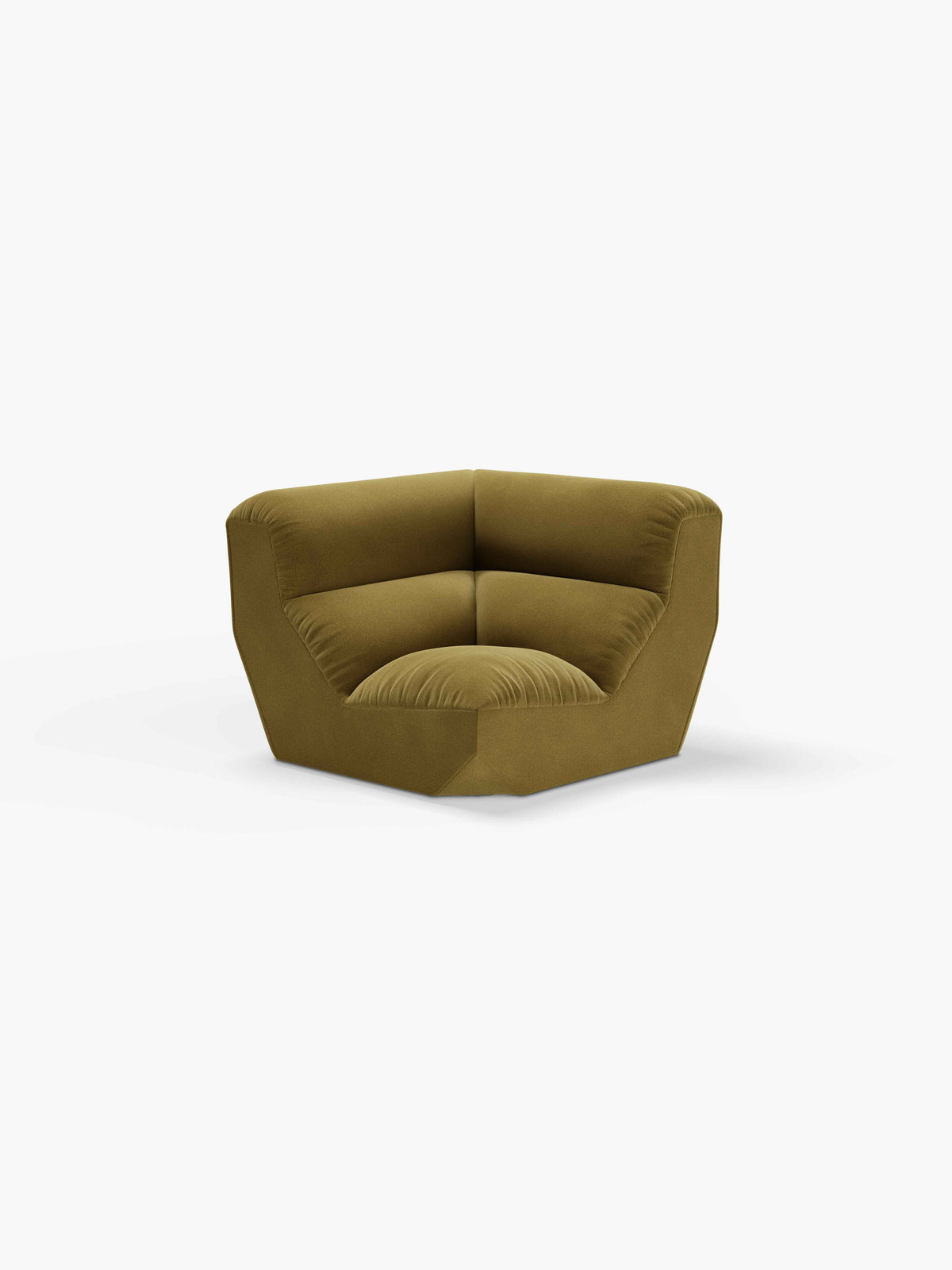 Sofa modulárna HI LO AV55 - čalúnený rohový modul