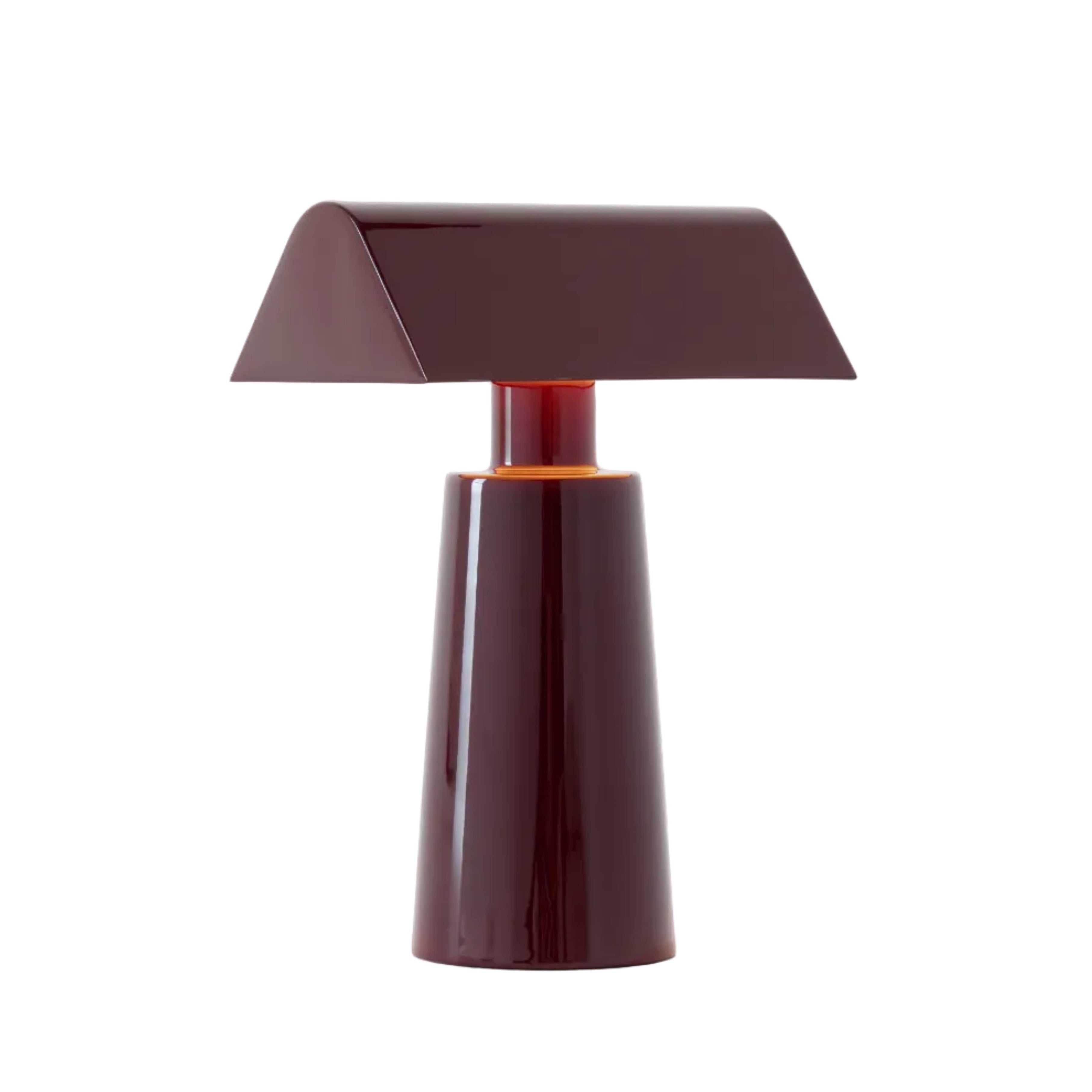 Prenosná lampa CARET MF1 bordová
